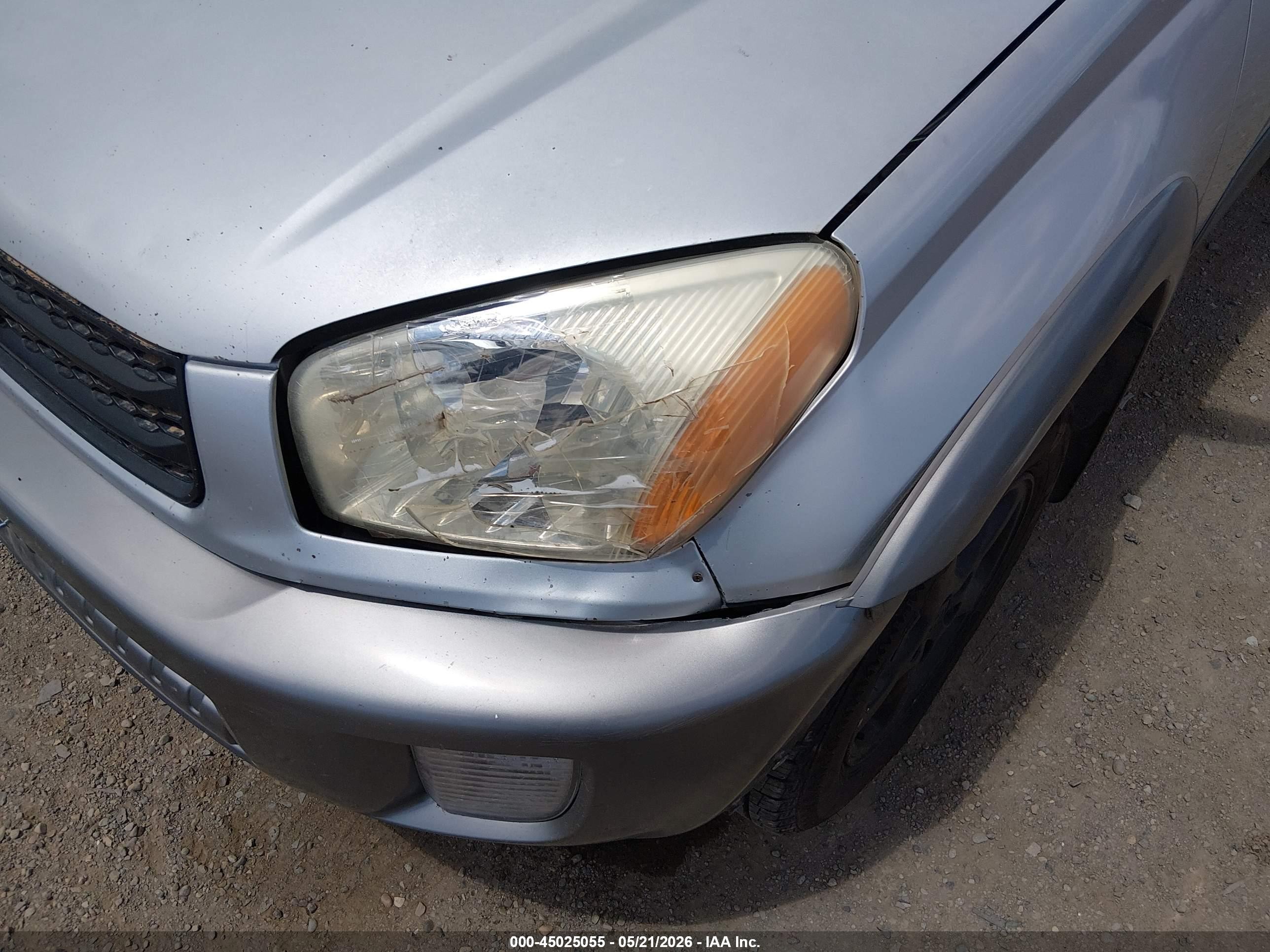 2002 Toyota Rav4   Silver vin: JTEHH20V626019652