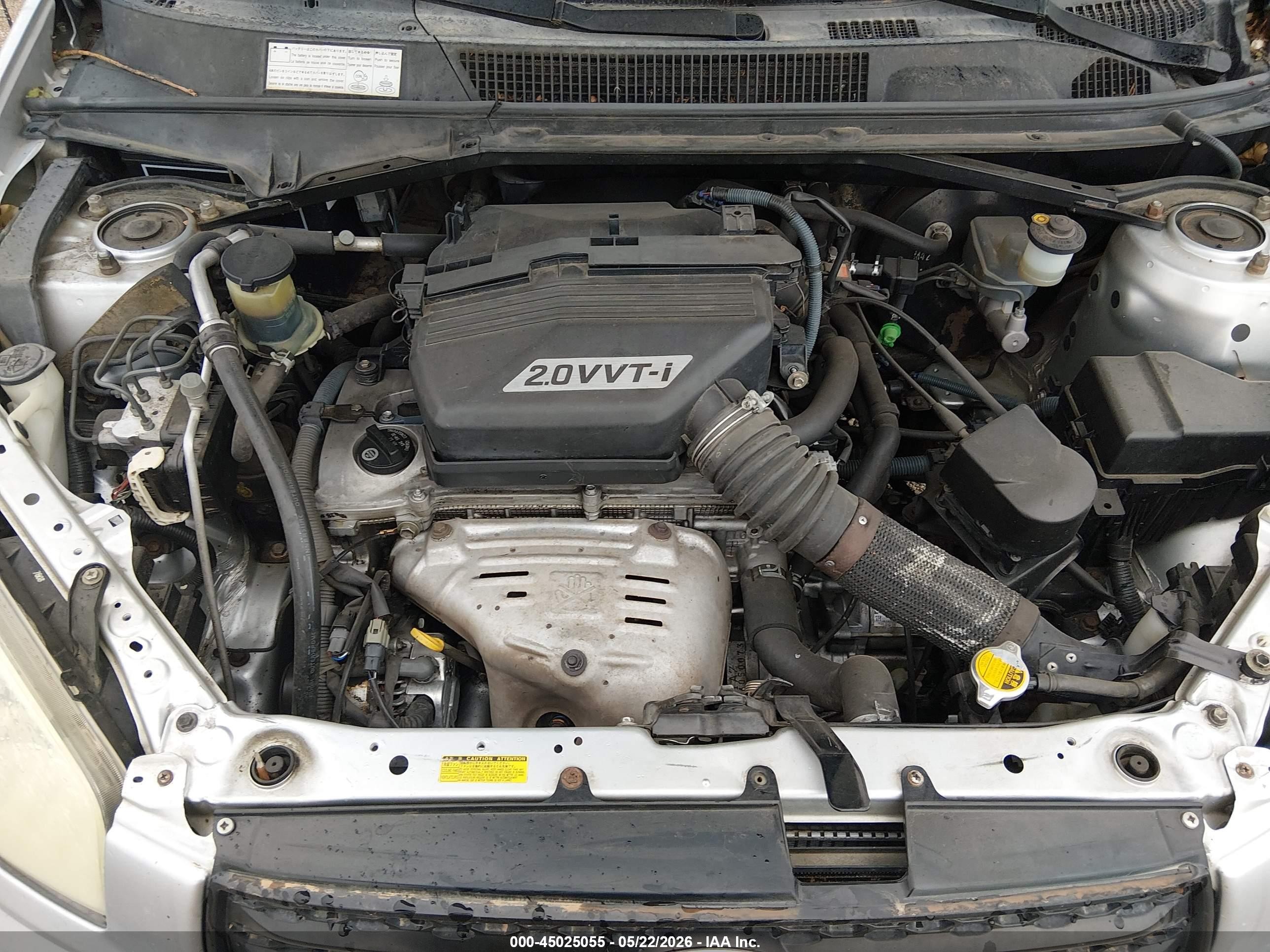 2002 Toyota Rav4   Silver vin: JTEHH20V626019652