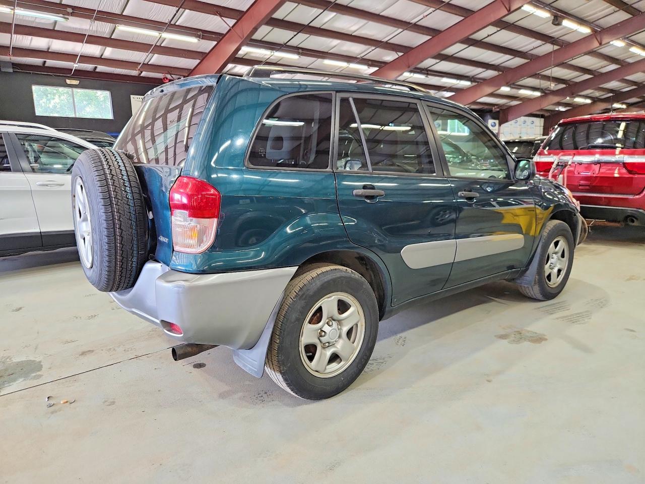 2003 Toyota Rav4 Base Green vin: JTEHH20V630241466