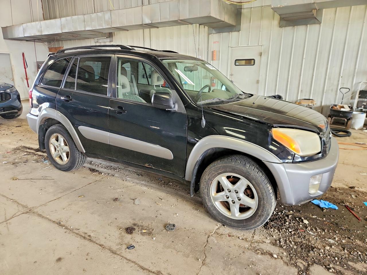 2001 Toyota Rav4 Base Black vin: JTEHH20V710086522