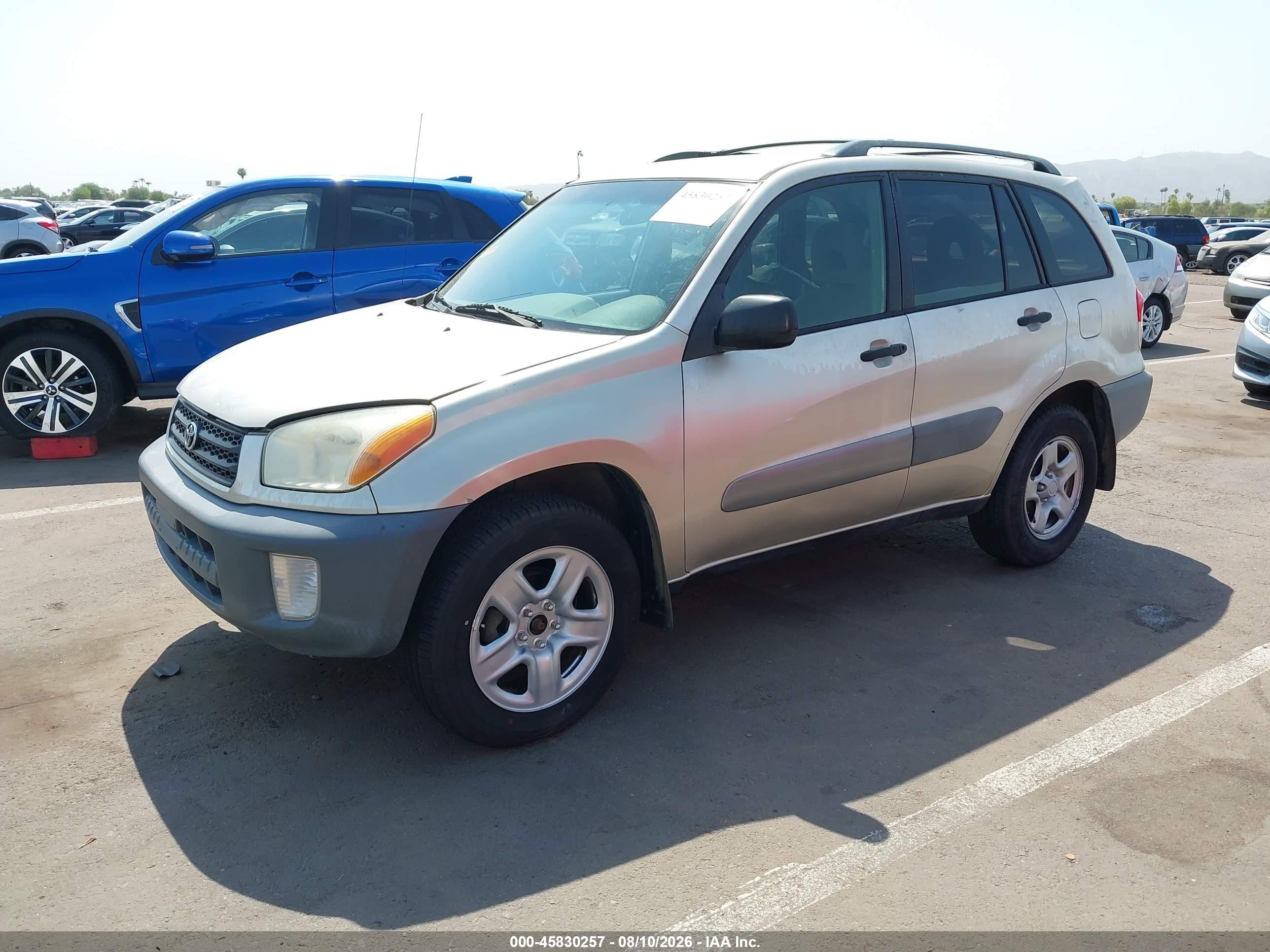 2001 Toyota Rav4   Beige vin: JTEHH20V710099688