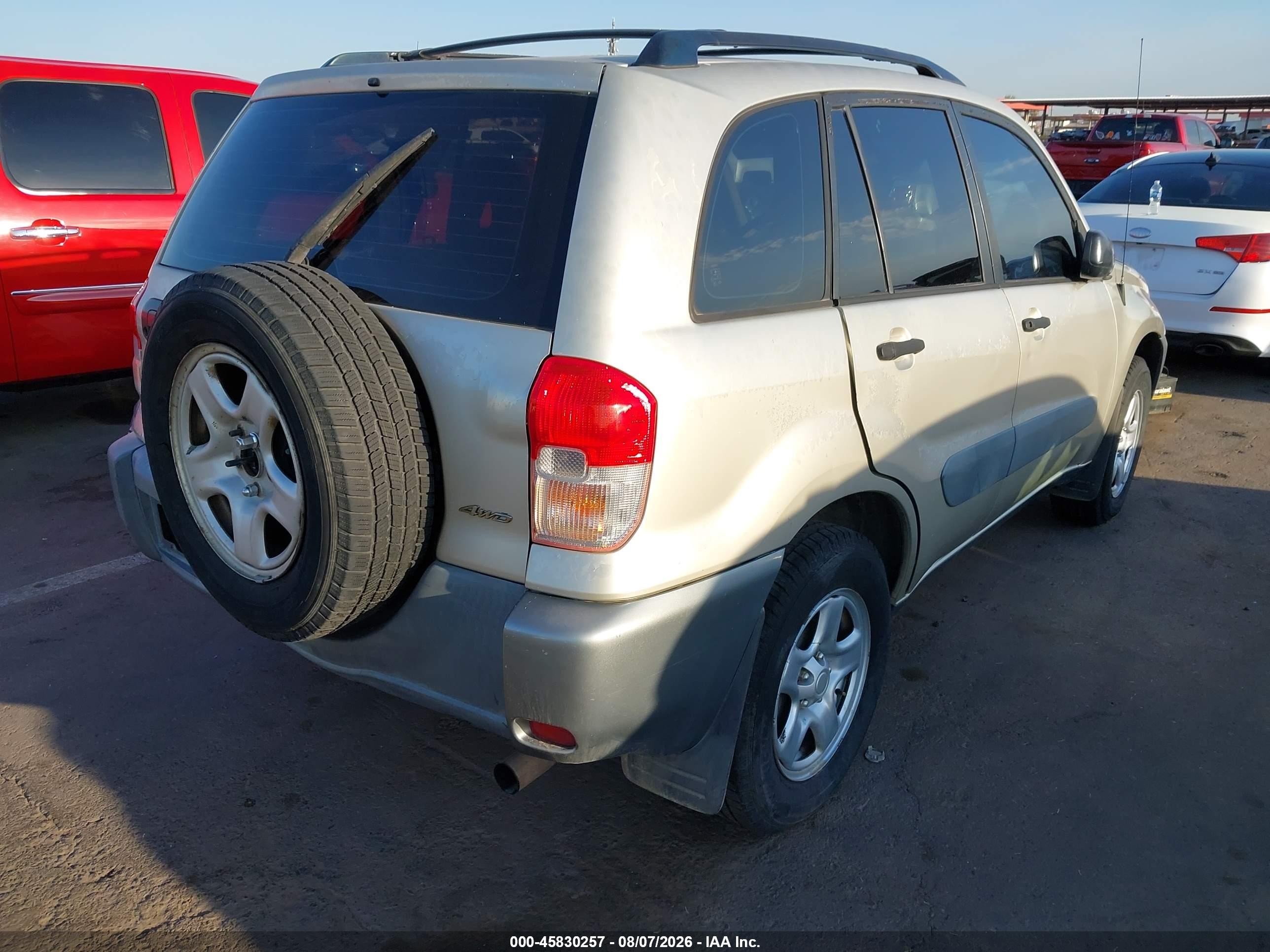 2001 Toyota Rav4   Beige vin: JTEHH20V710099688
