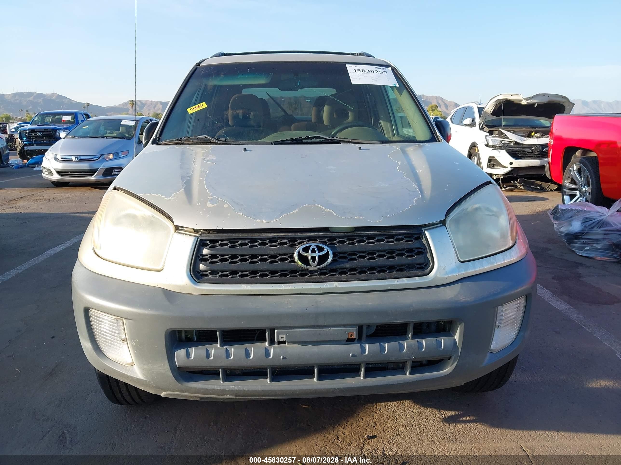 2001 Toyota Rav4   Beige vin: JTEHH20V710099688