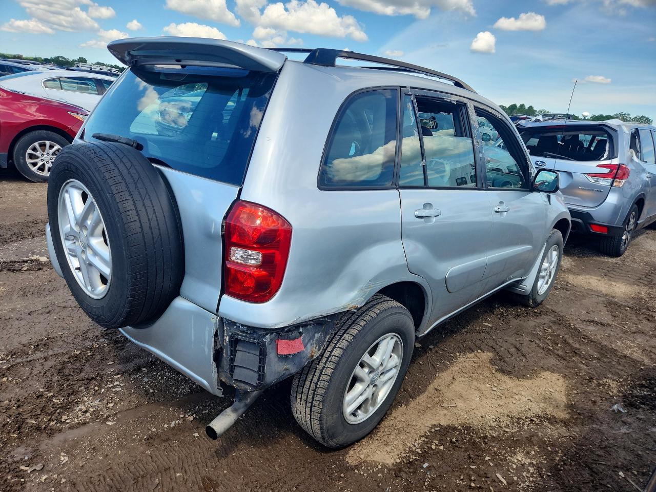 2001 Toyota Rav4 Base Серебряный vin: JTEHH20V710102394