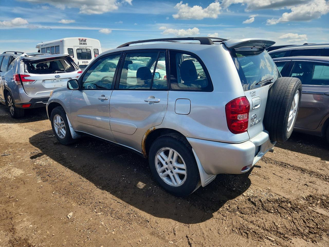2001 Toyota Rav4 Base Серебряный vin: JTEHH20V710102394