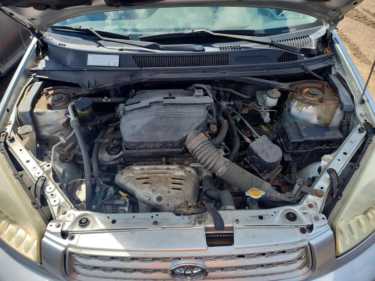 2001 Toyota Rav4 Base Серебряный vin: JTEHH20V710102394