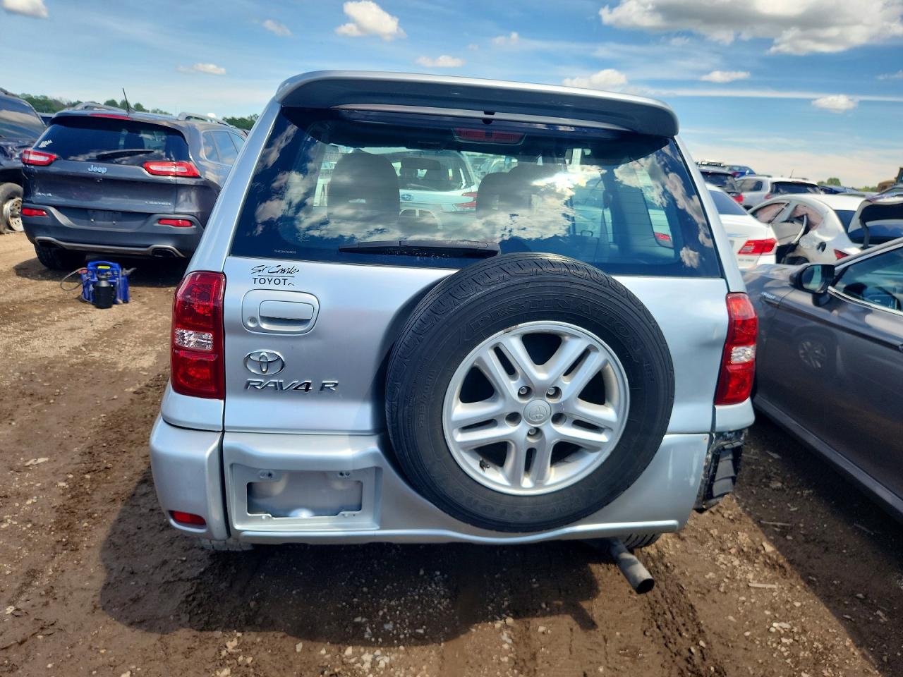 2001 Toyota Rav4 Base Серебряный vin: JTEHH20V710102394