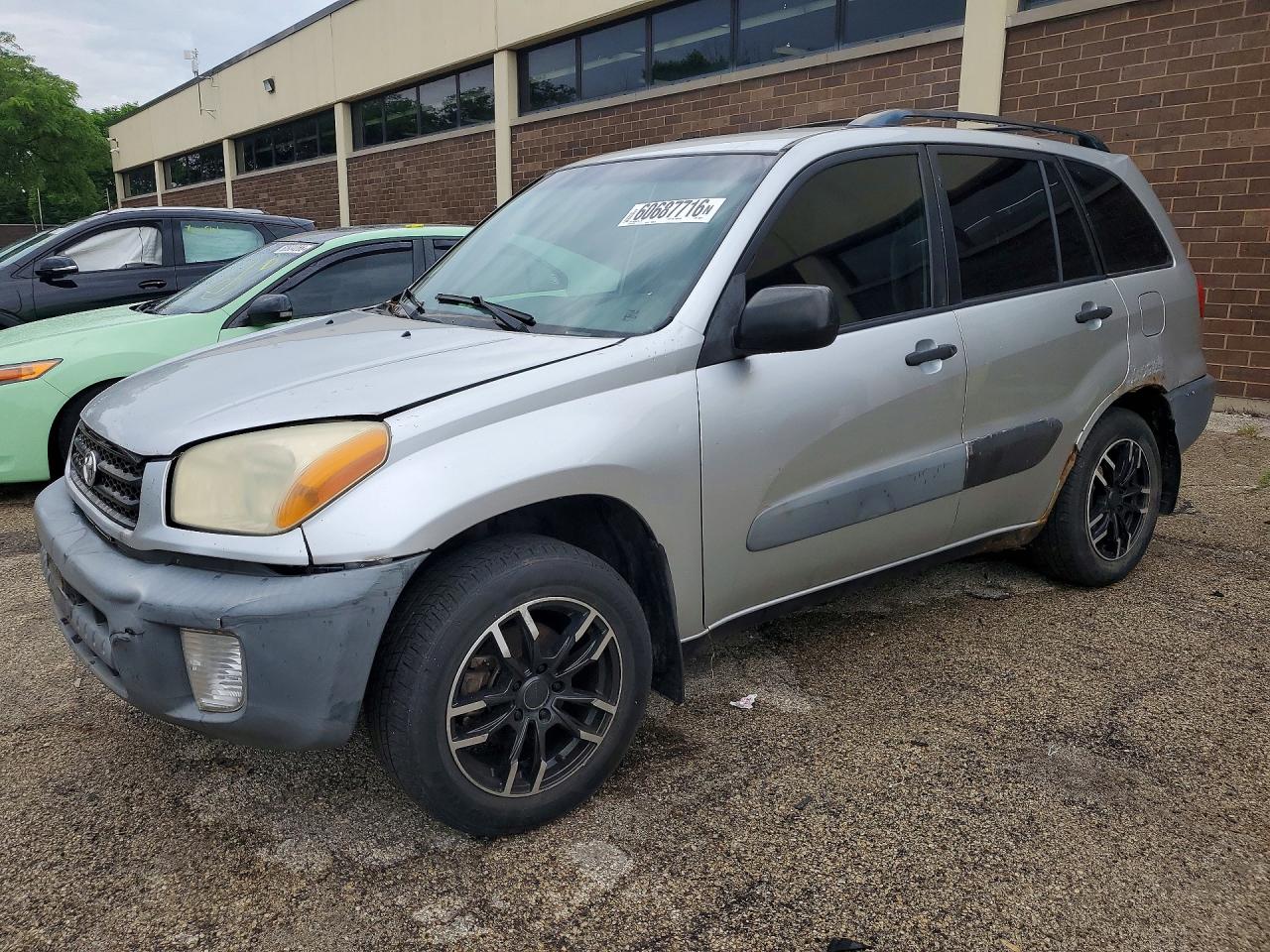 2001 Toyota Rav4 Base Gray vin: JTEHH20V710106297
