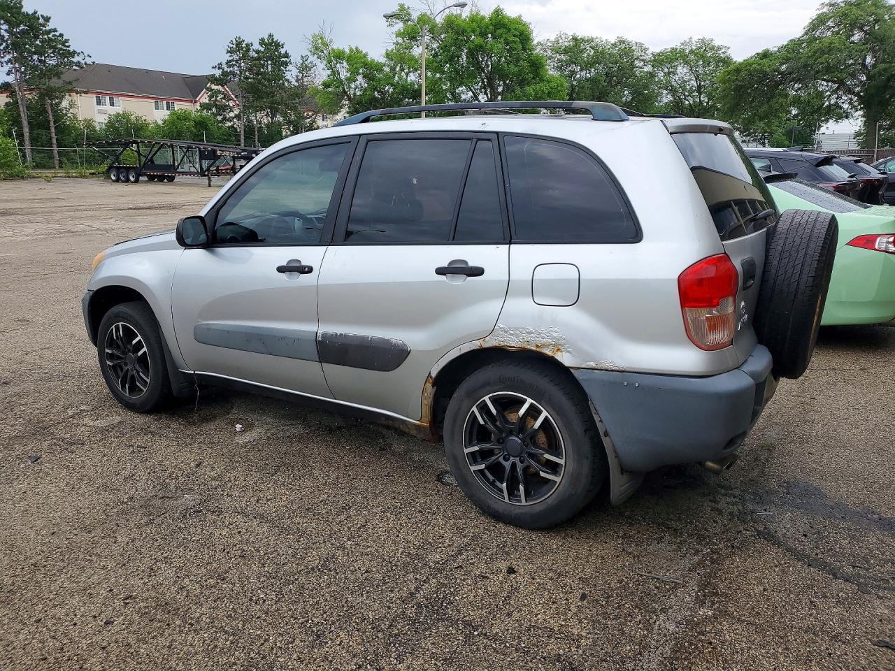2001 Toyota Rav4 Base Gray vin: JTEHH20V710106297