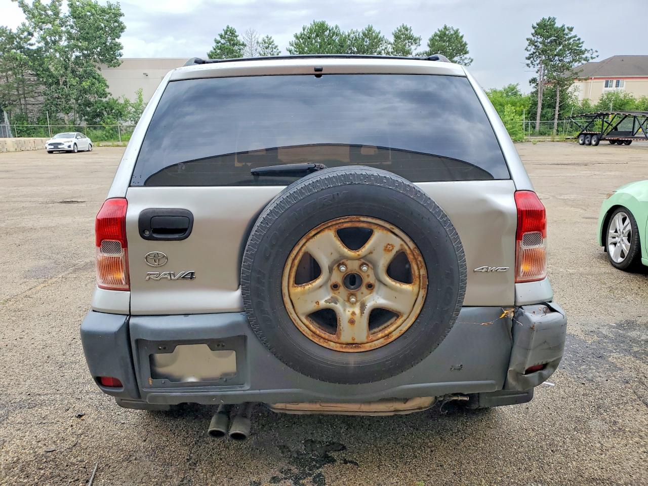 2001 Toyota Rav4 Base Gray vin: JTEHH20V710106297