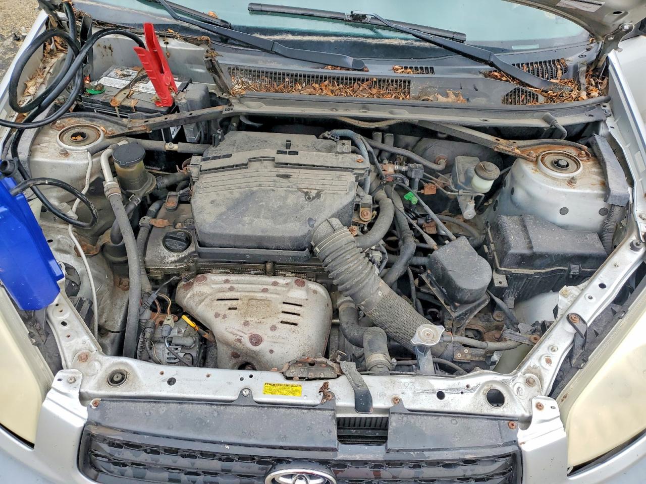 2001 Toyota Rav4 Base Gray vin: JTEHH20V710106297