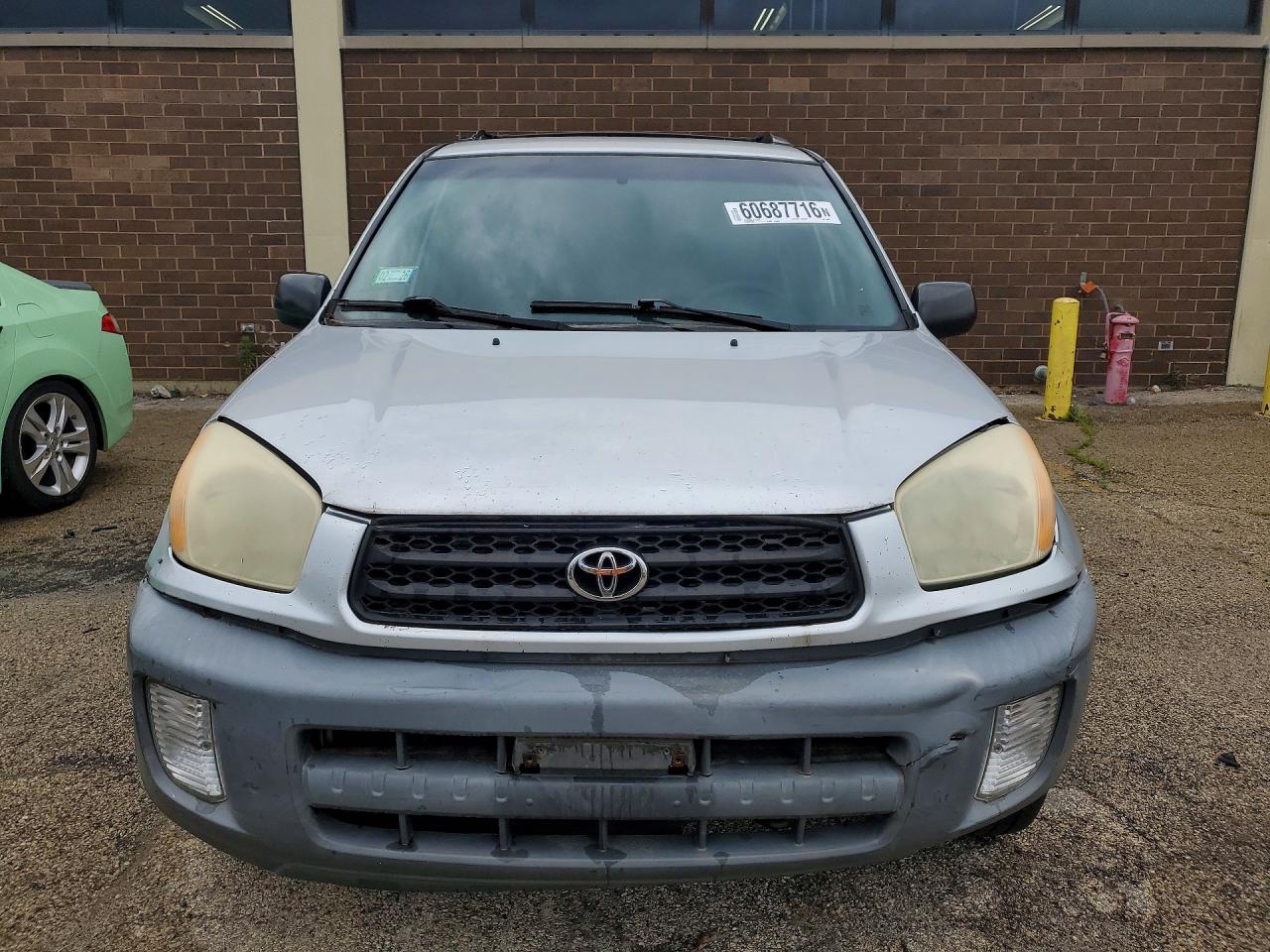 2001 Toyota Rav4 Base Gray vin: JTEHH20V710106297