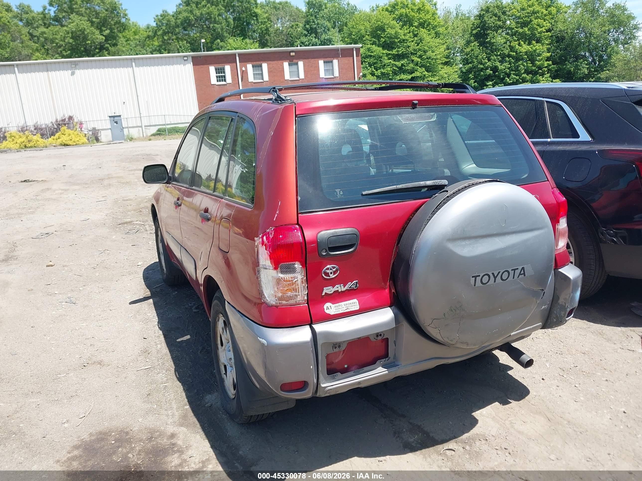 2002 Toyota Rav4   Red vin: JTEHH20V720175881