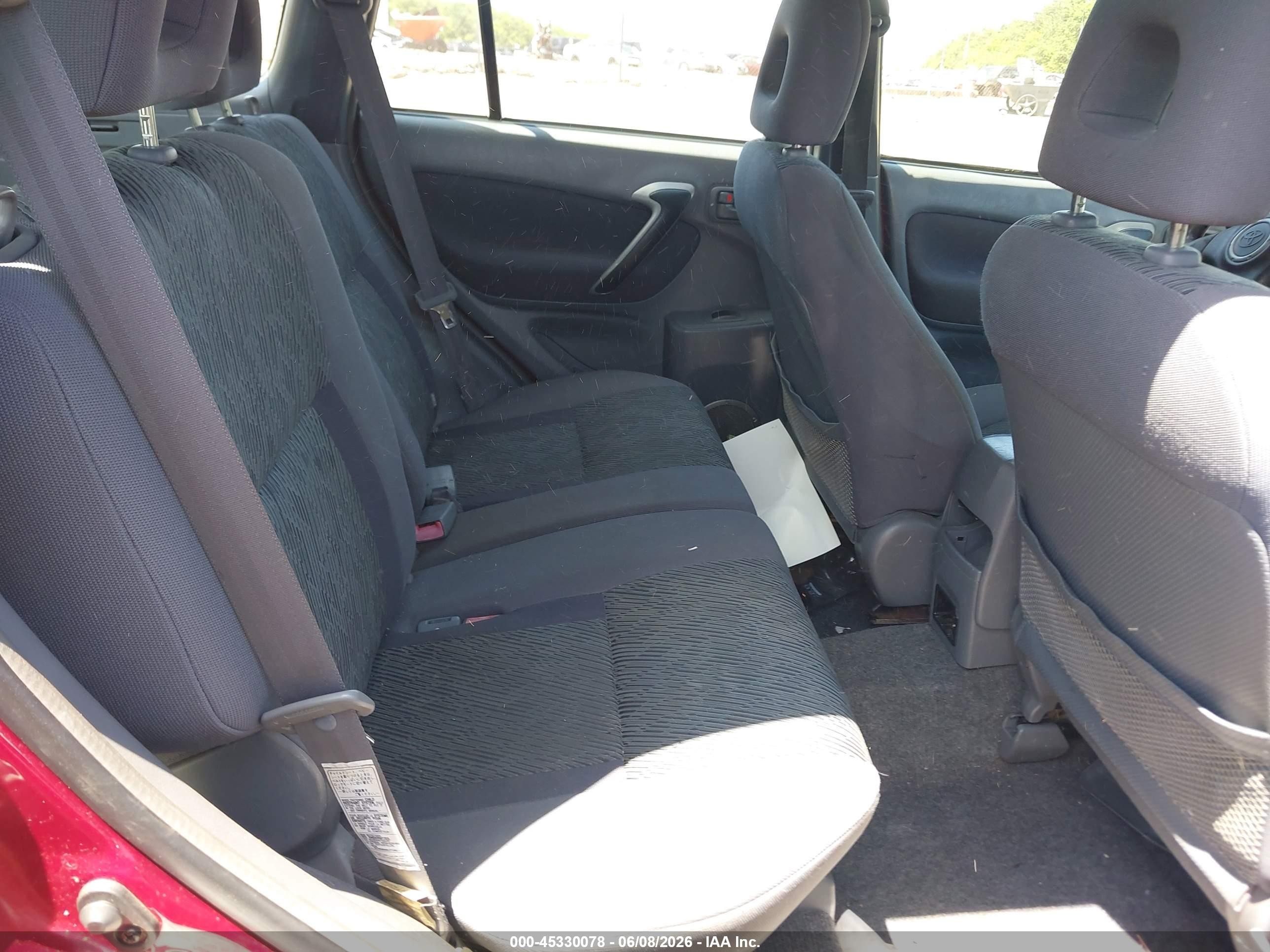 2002 Toyota Rav4   Red vin: JTEHH20V720175881