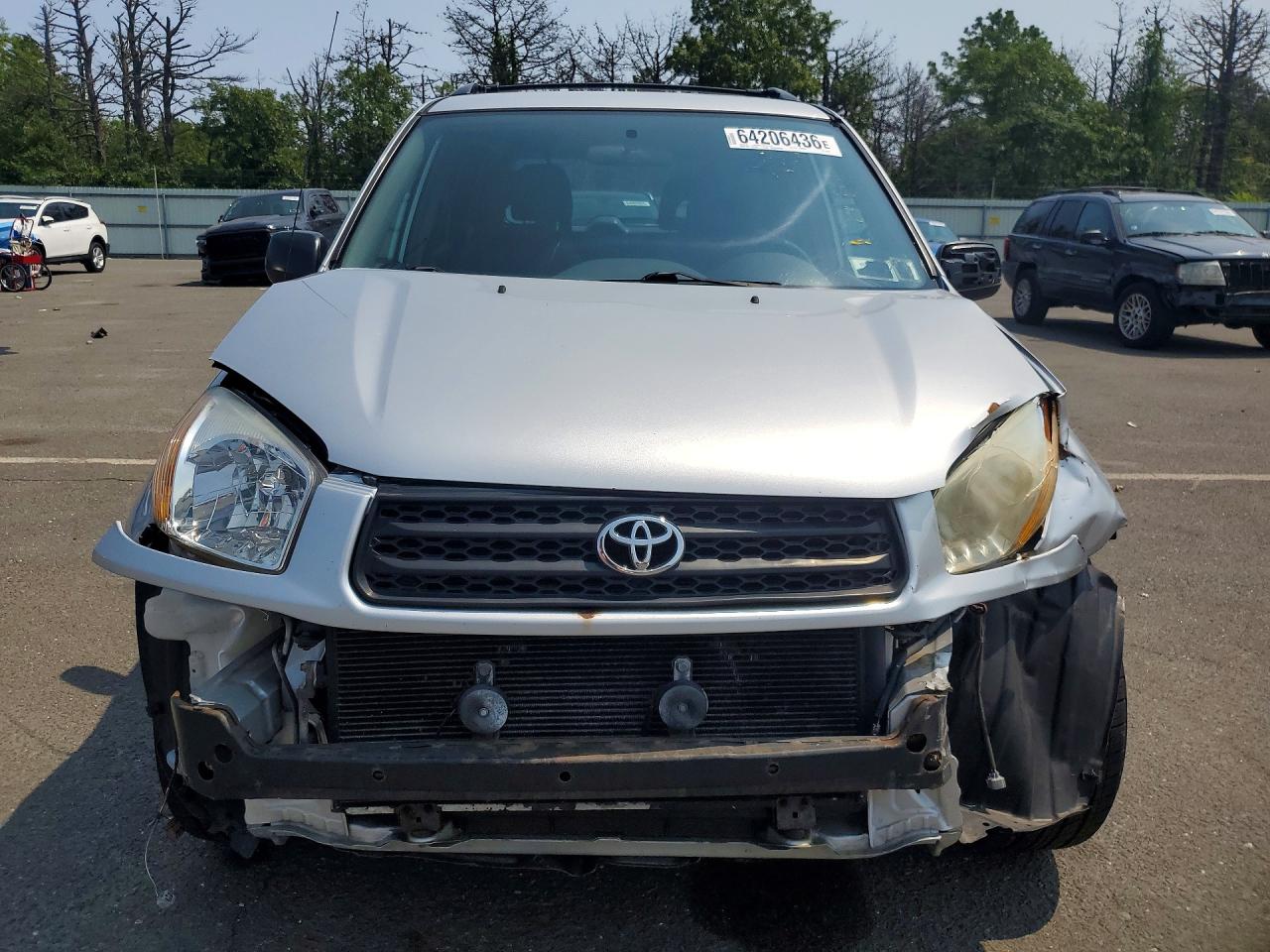 2002 Toyota Rav4 Base Silver vin: JTEHH20V726034208