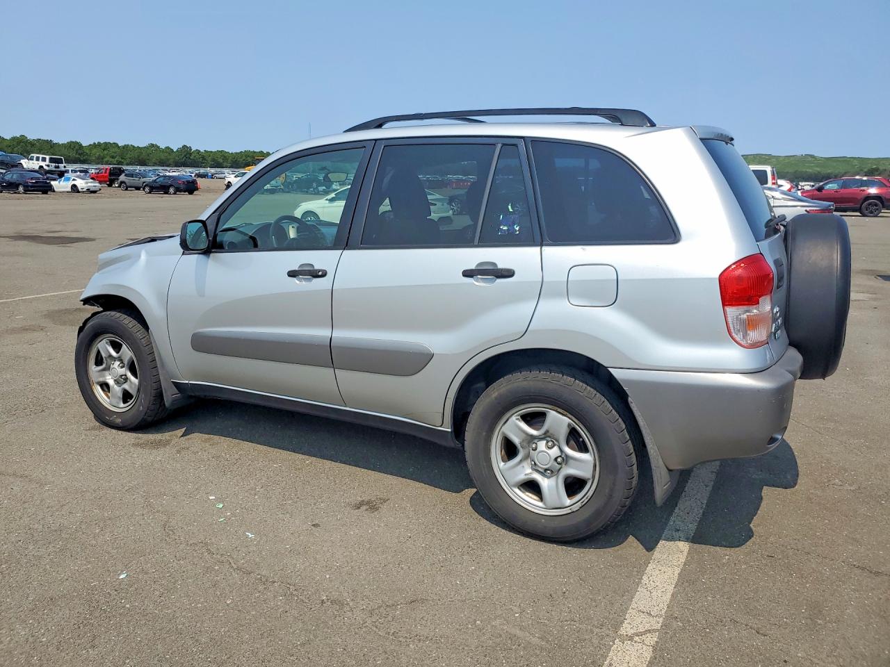 2002 Toyota Rav4 Base Silver vin: JTEHH20V726034208