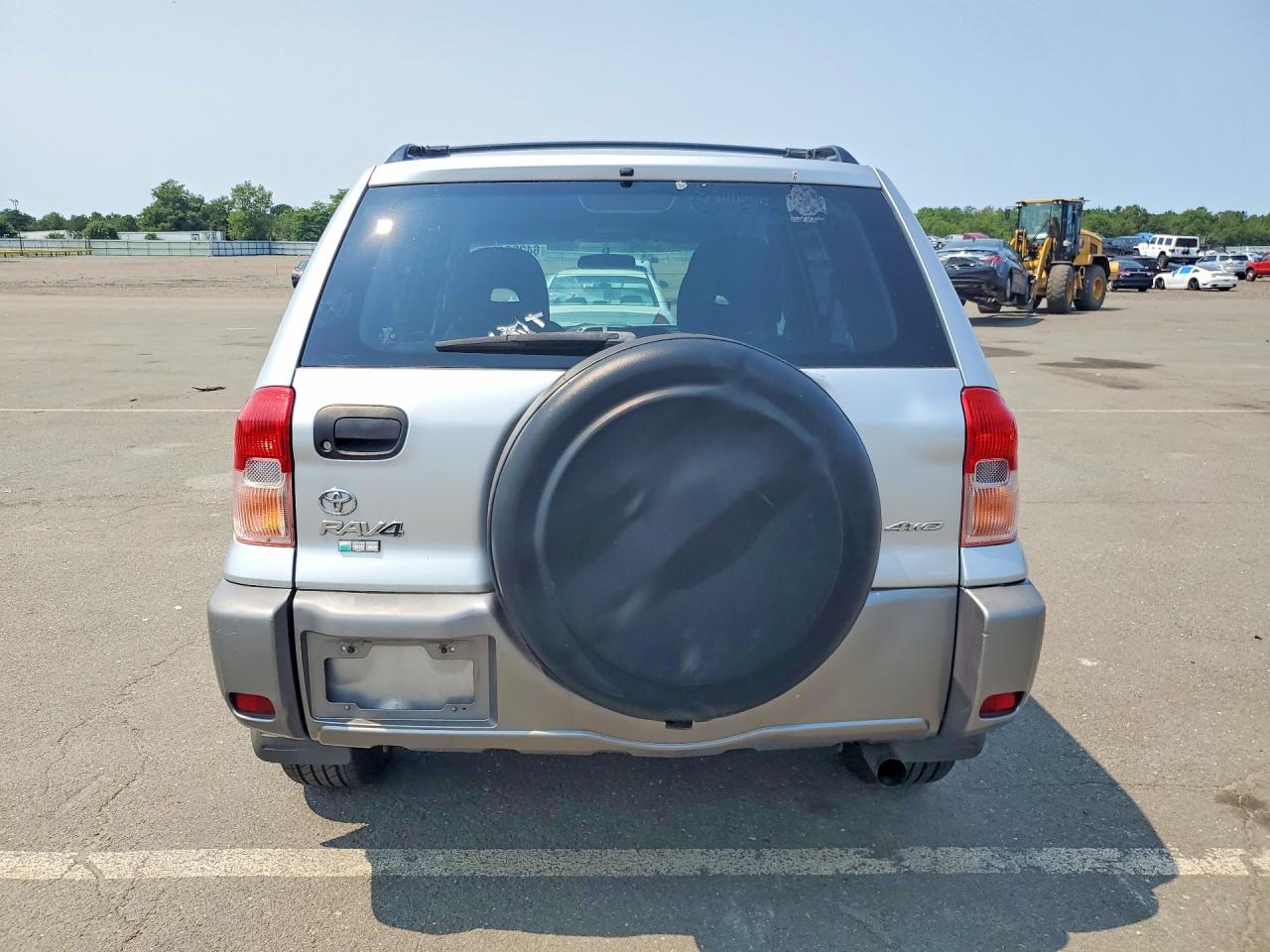 2002 Toyota Rav4 Base Silver vin: JTEHH20V726034208