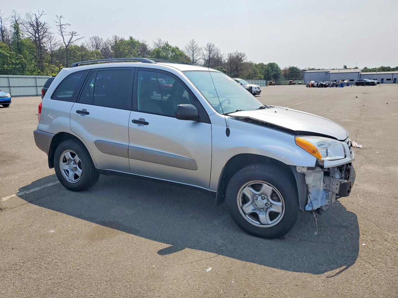 2002 Toyota Rav4 Base Silver vin: JTEHH20V726034208