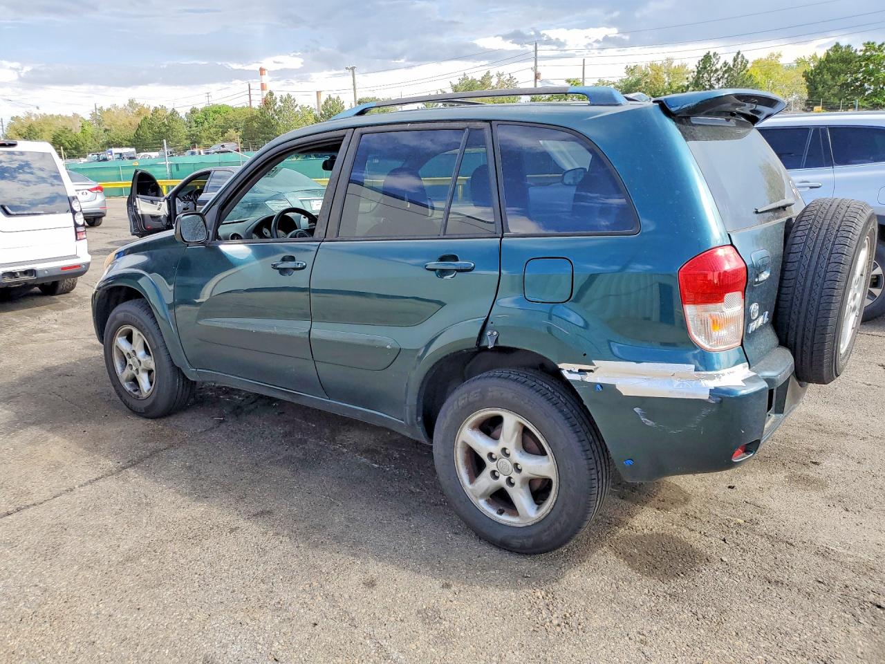 2002 Toyota Rav4 Base Green vin: JTEHH20V726037786