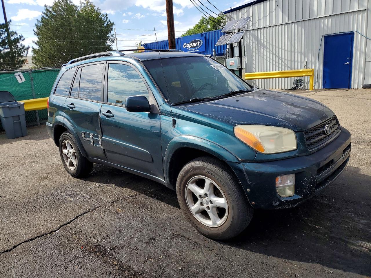 2002 Toyota Rav4 Base Green vin: JTEHH20V726037786
