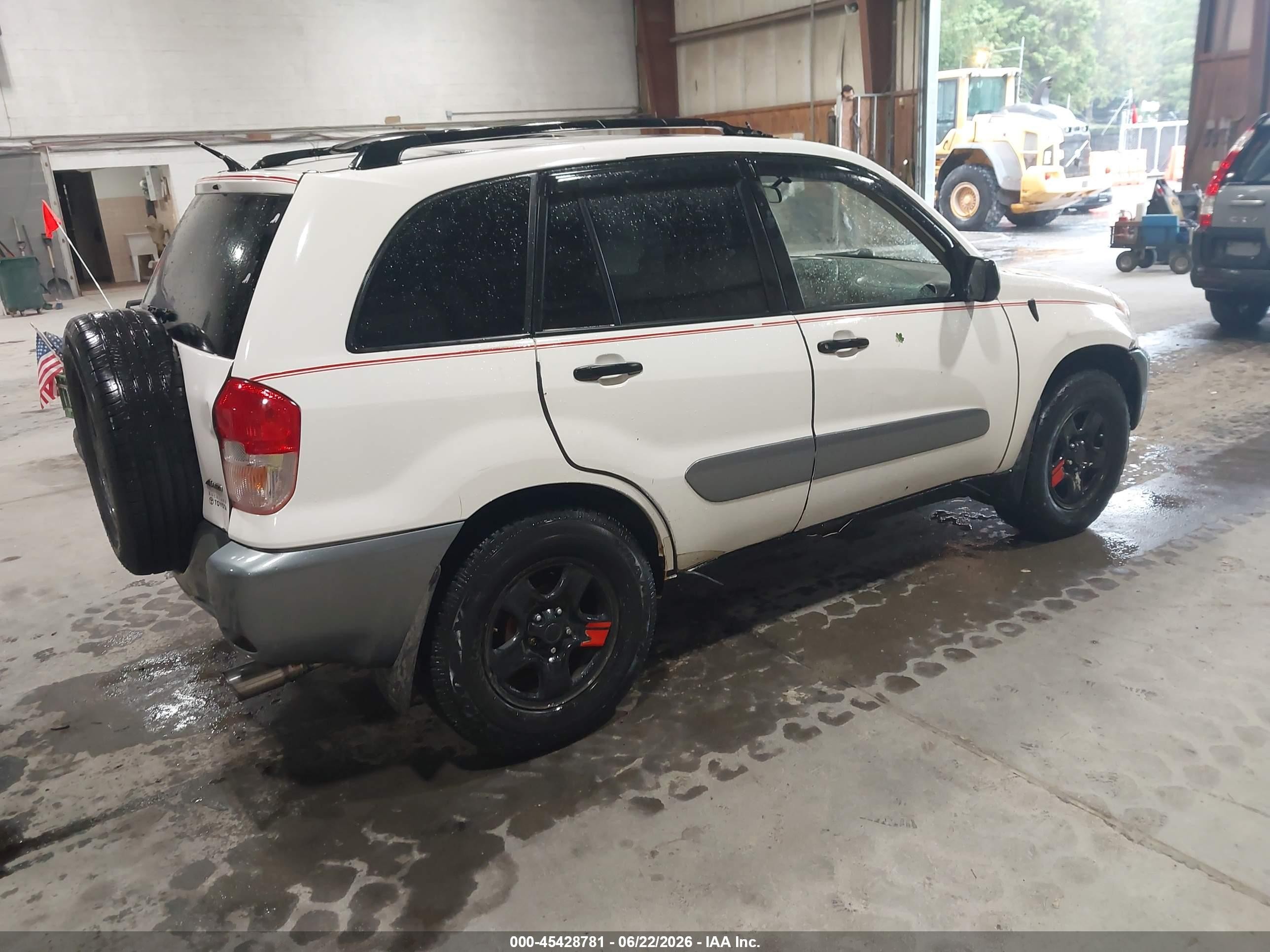 2002 Toyota Rav4   Белый vin: JTEHH20V726053566