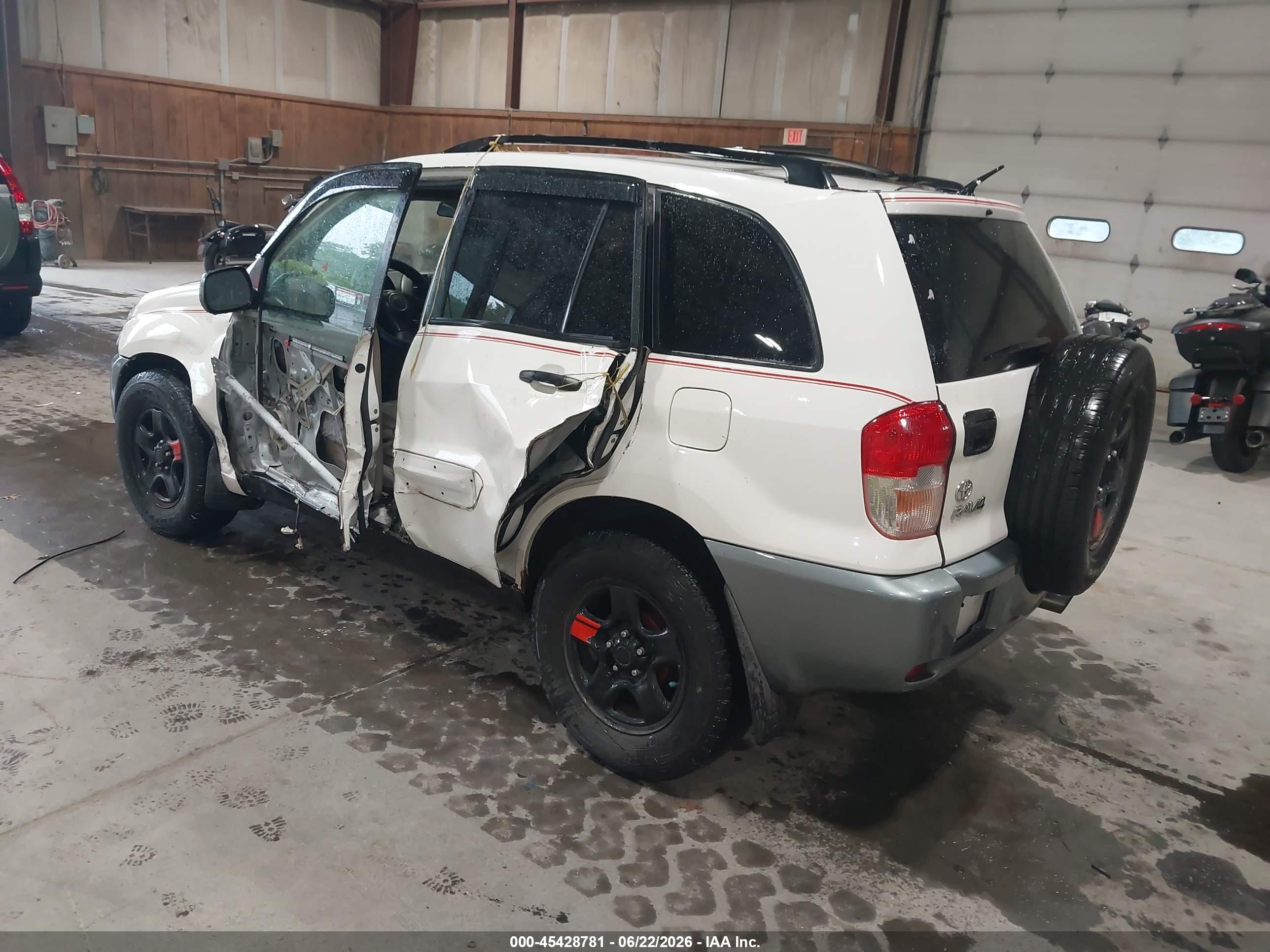 2002 Toyota Rav4   Белый vin: JTEHH20V726053566