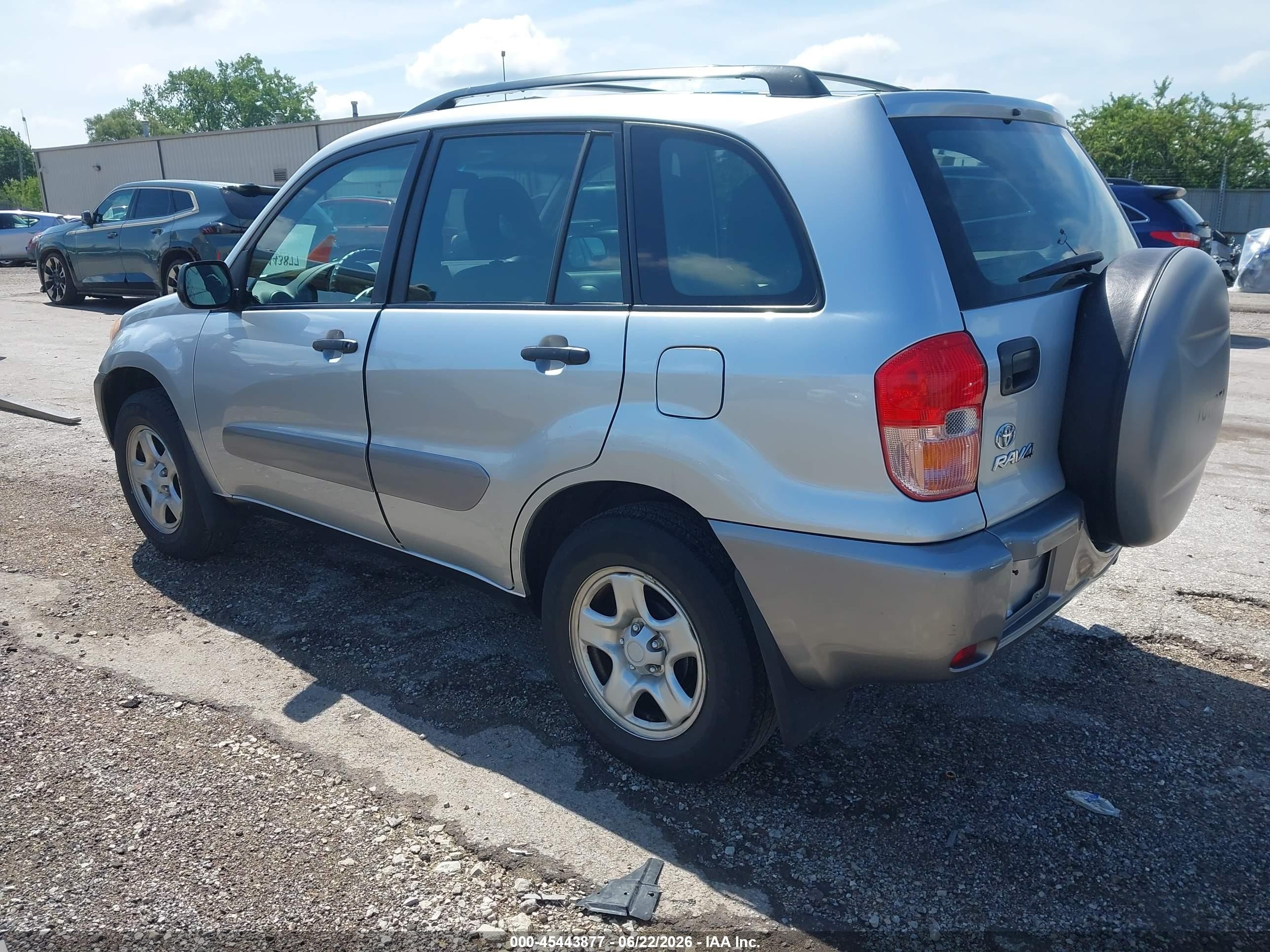 2002 Toyota Rav4   Silver vin: JTEHH20V726061876