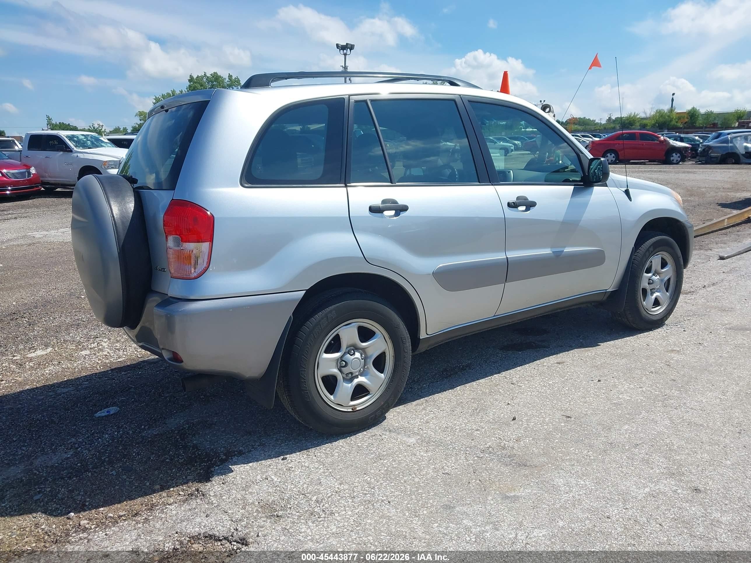 2002 Toyota Rav4   Silver vin: JTEHH20V726061876
