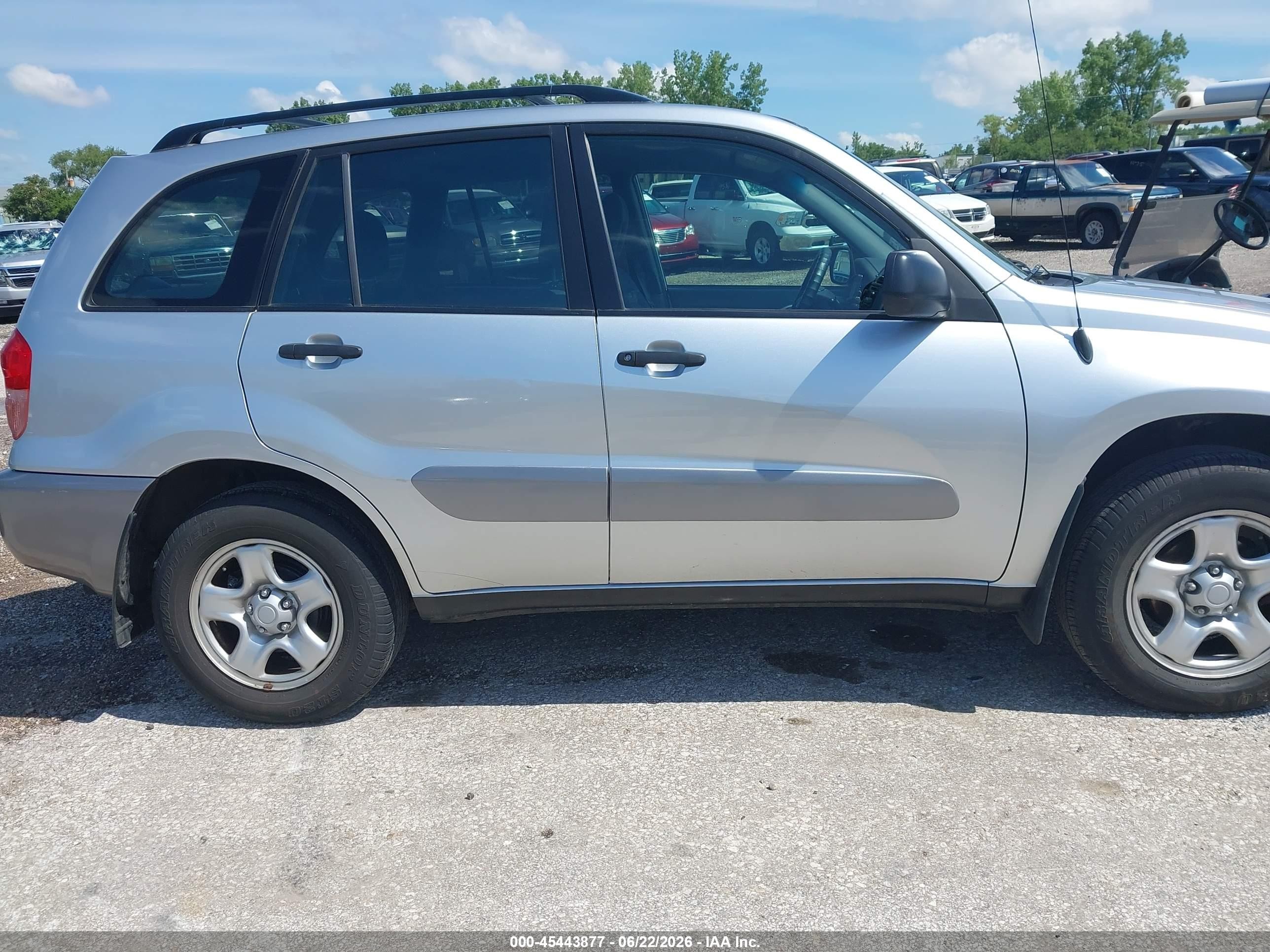 2002 Toyota Rav4   Silver vin: JTEHH20V726061876