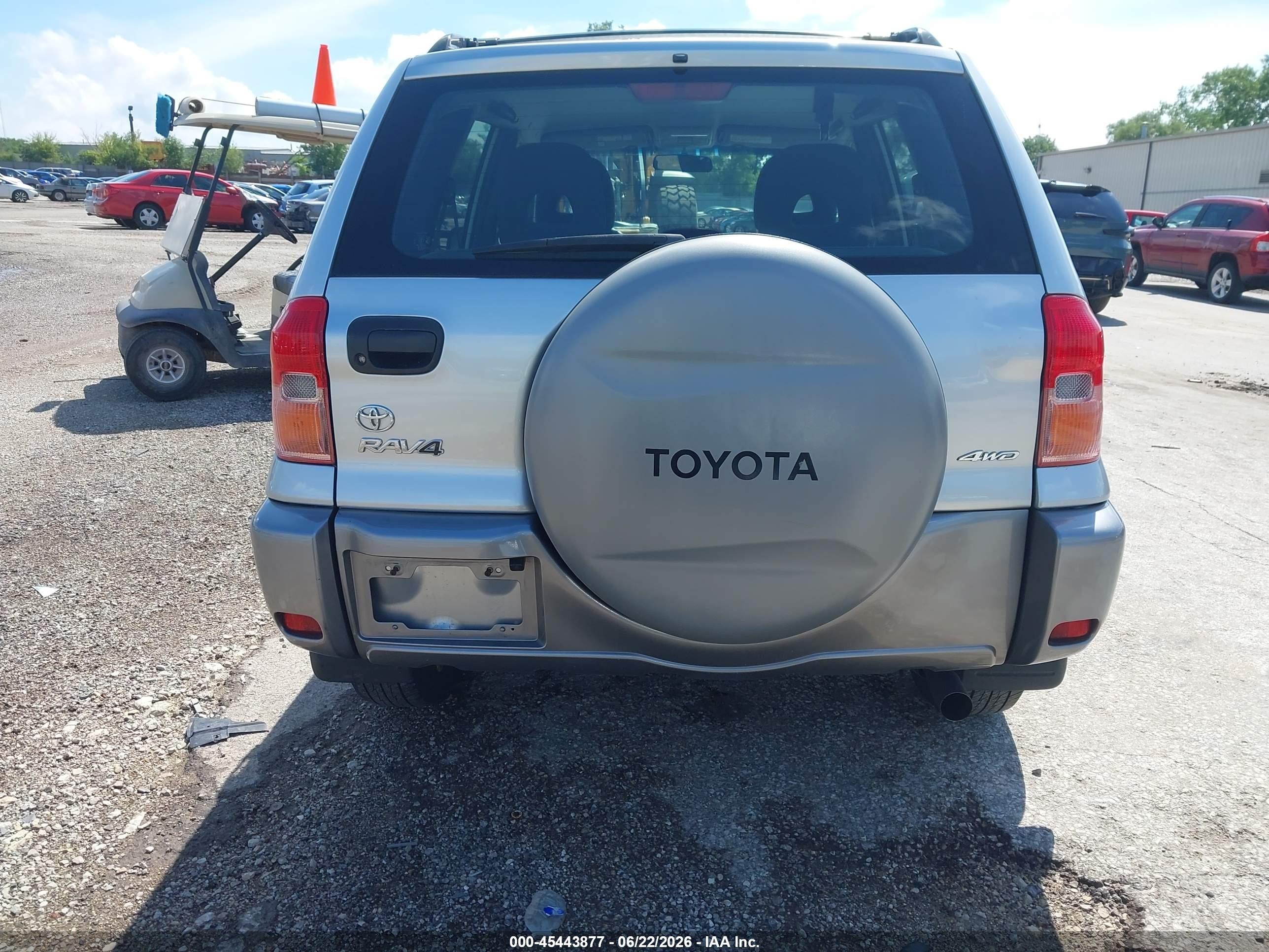 2002 Toyota Rav4   Silver vin: JTEHH20V726061876