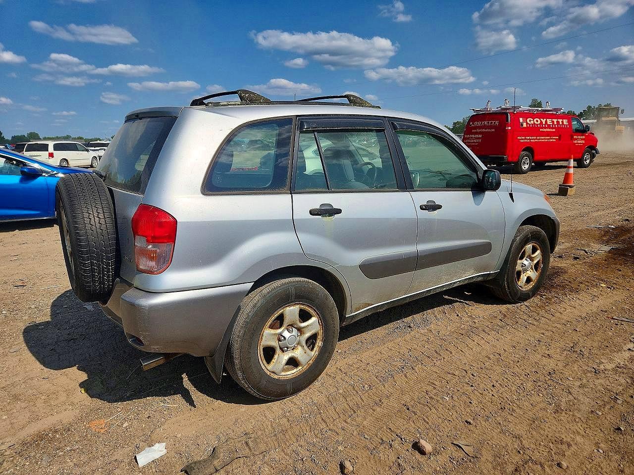 2003 Toyota Rav4 Base Серебряный vin: JTEHH20V730231223