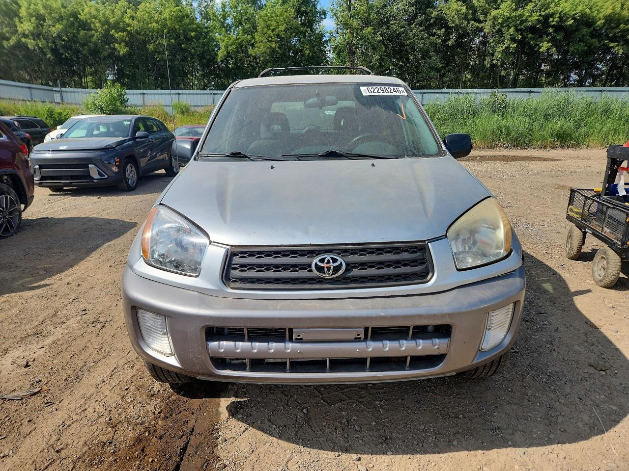 2003 Toyota Rav4 Base Серебряный vin: JTEHH20V730231223