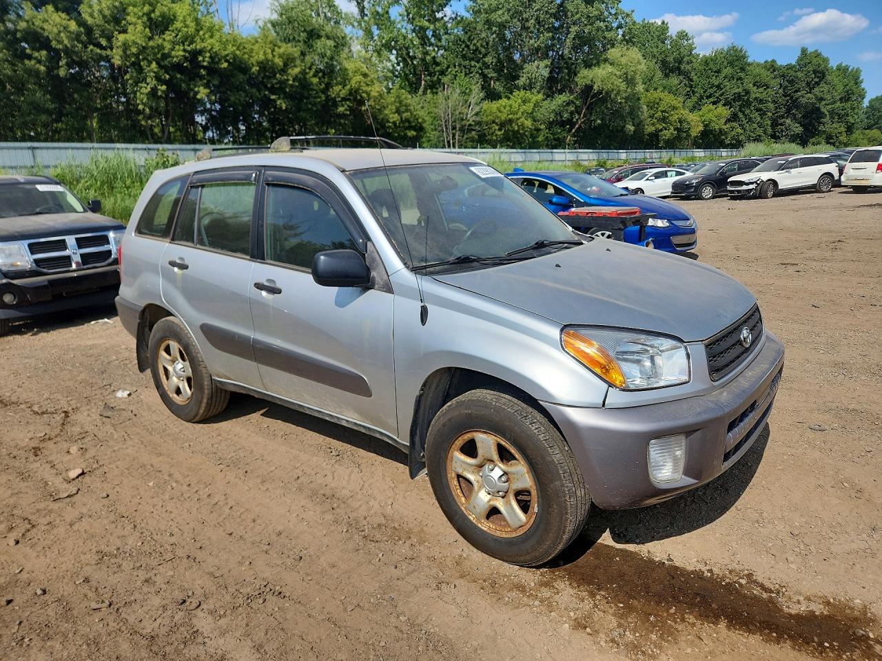 2003 Toyota Rav4 Base Серебряный vin: JTEHH20V730231223