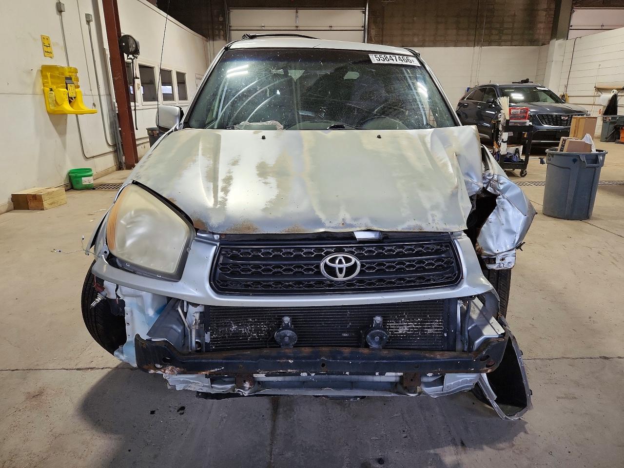 2003 Toyota Rav4 Base Silver vin: JTEHH20V730254906
