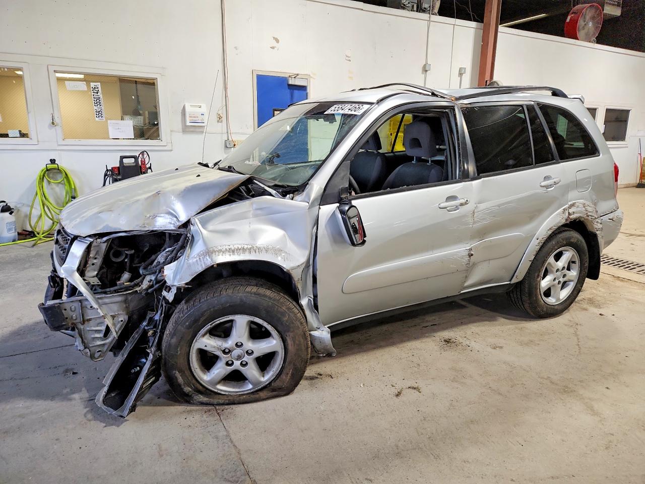 2003 Toyota Rav4 Base Silver vin: JTEHH20V730254906