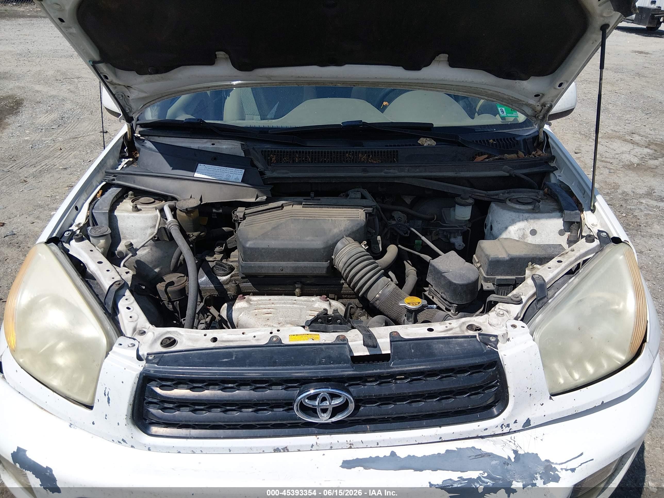 2003 Toyota Rav4   Белый vin: JTEHH20V730257207