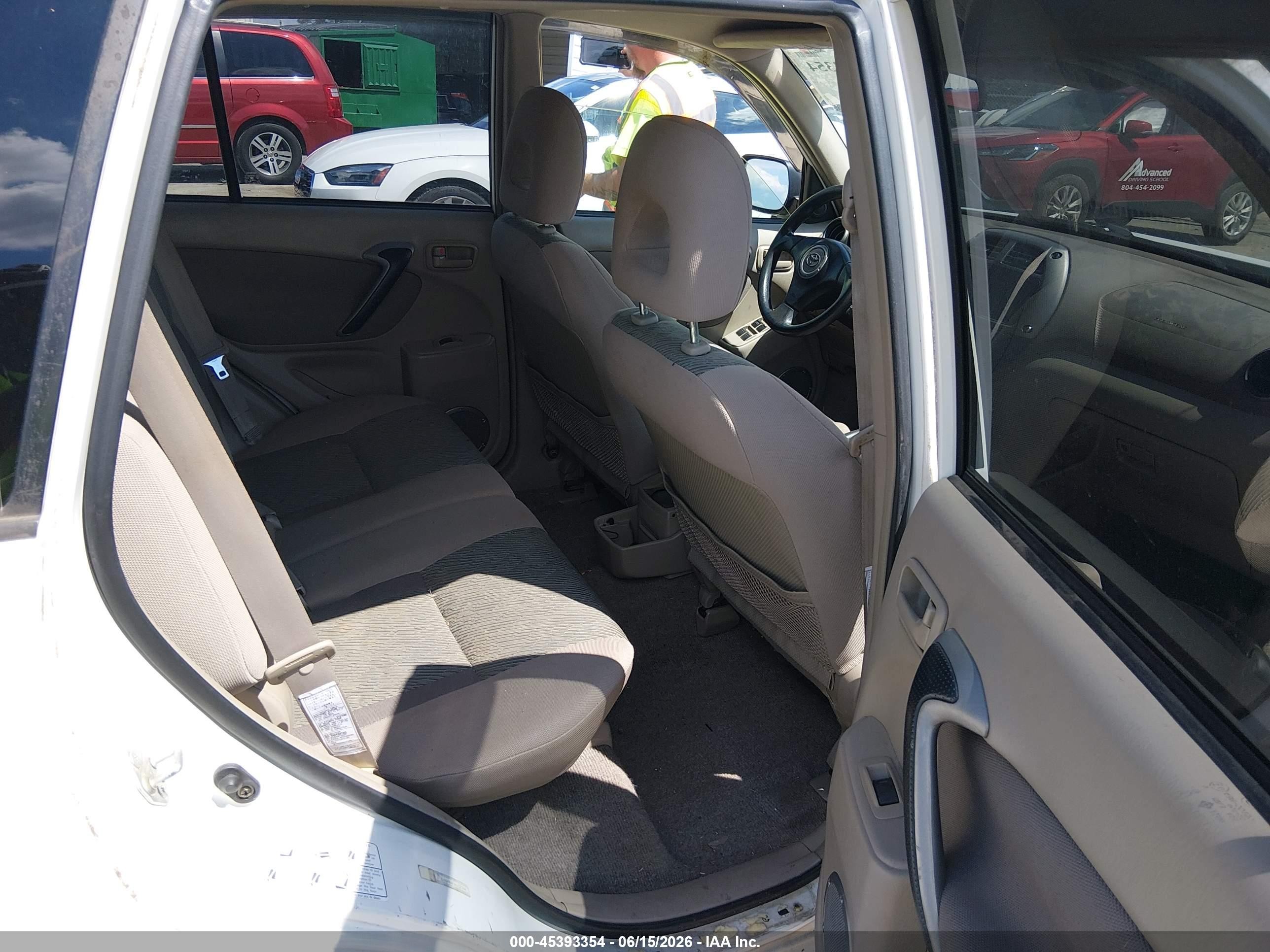2003 Toyota Rav4   Белый vin: JTEHH20V730257207