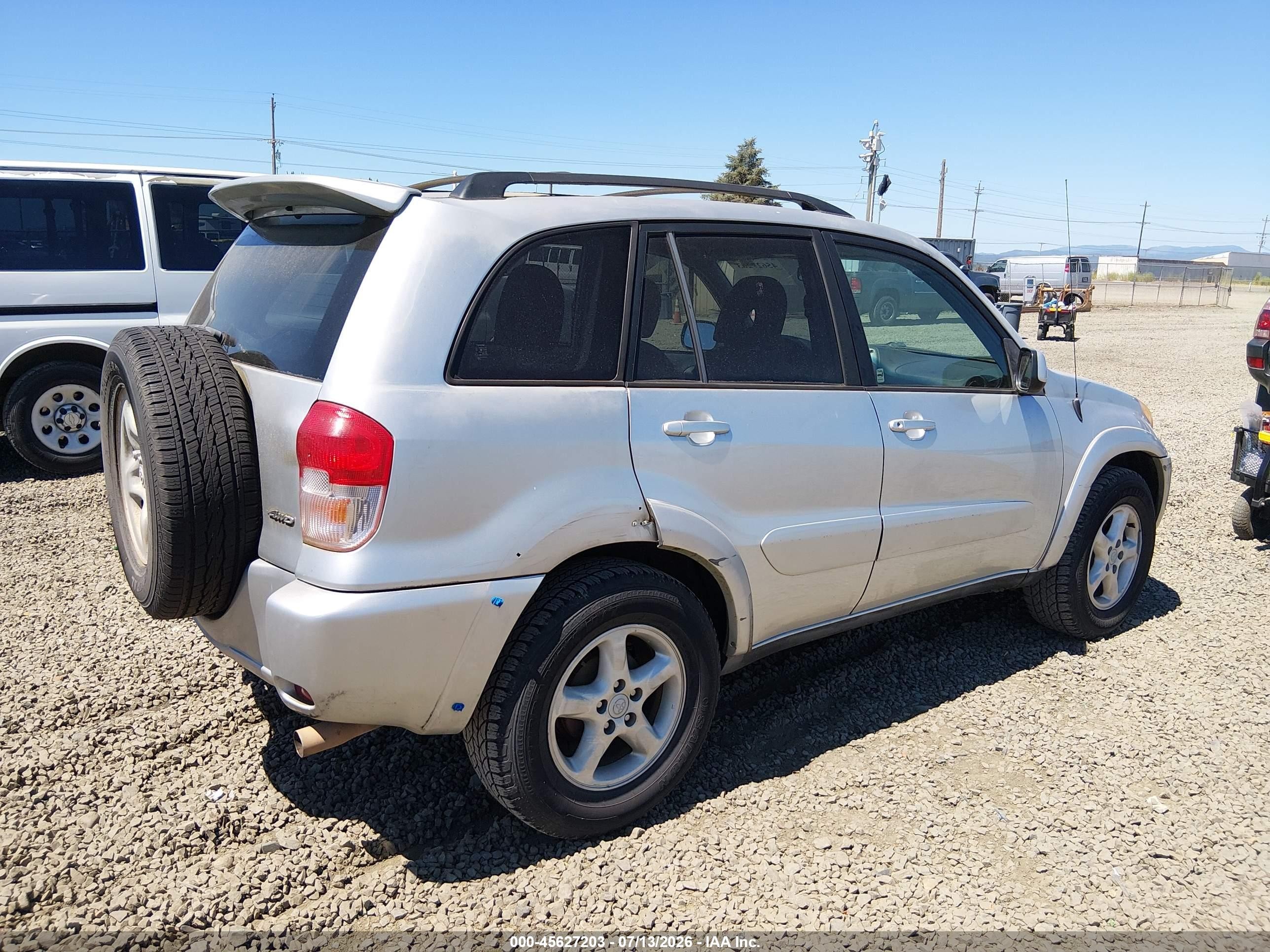 2003 Toyota Rav4   Silver vin: JTEHH20V730258258