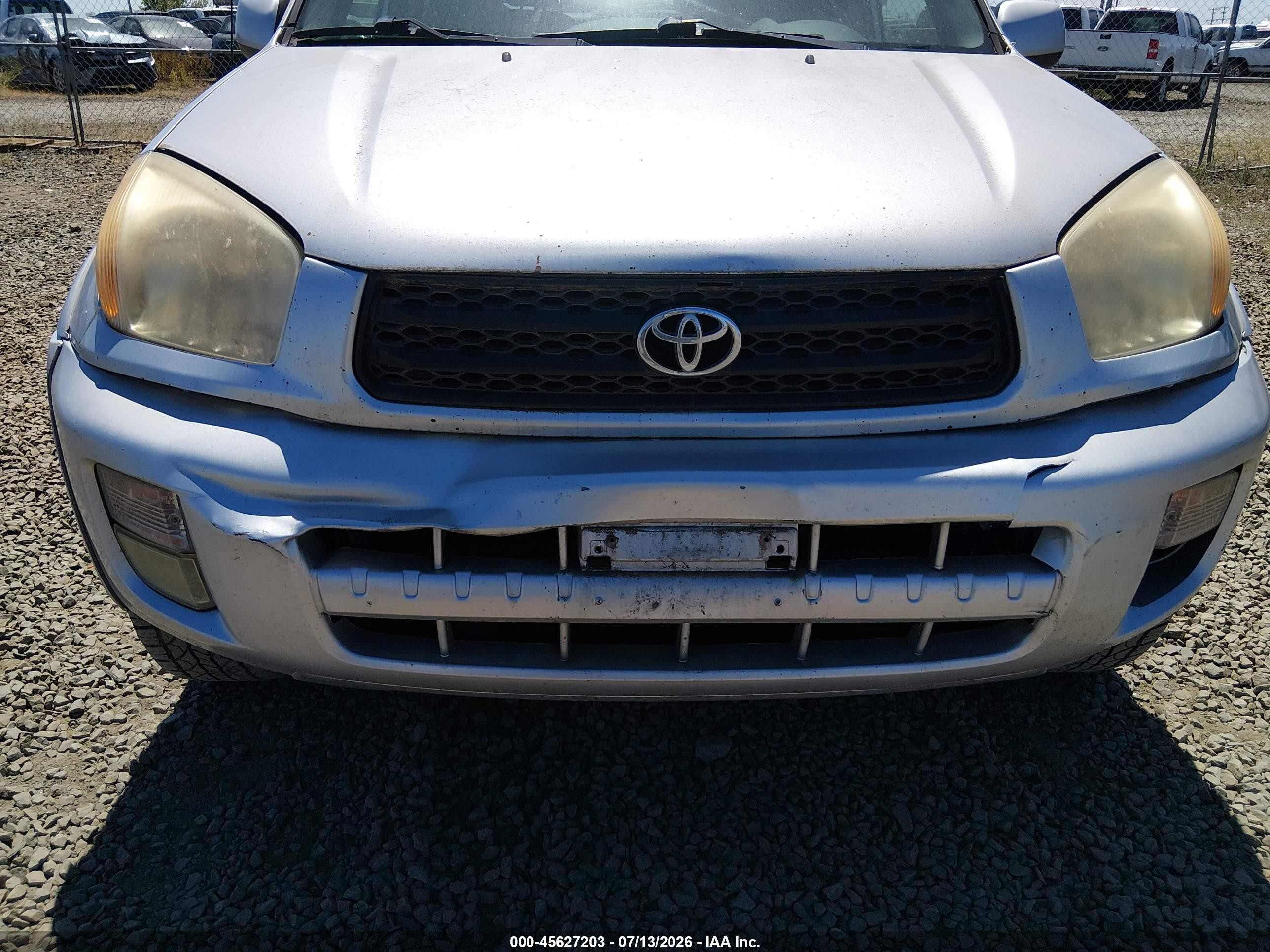 2003 Toyota Rav4   Silver vin: JTEHH20V730258258