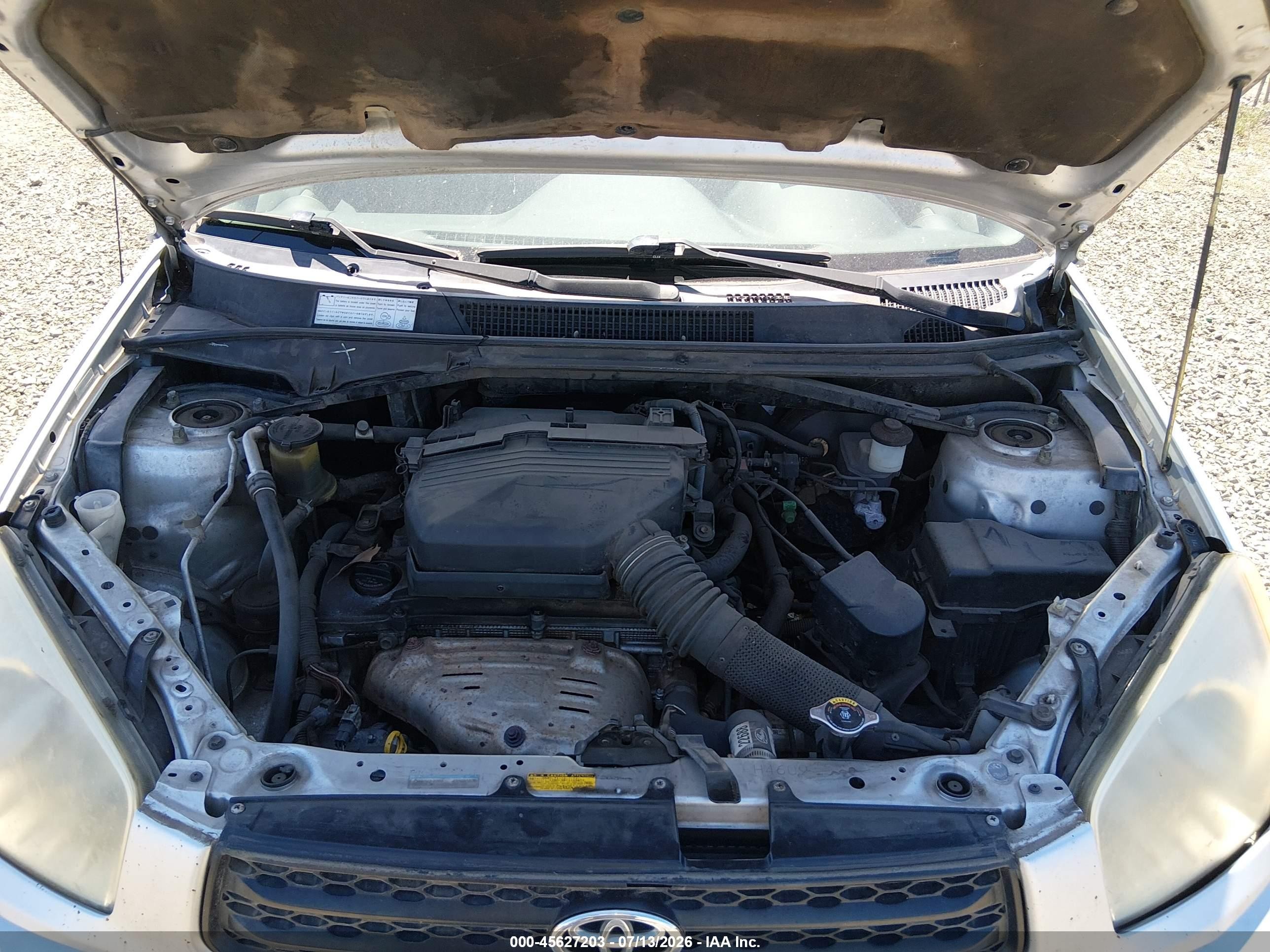 2003 Toyota Rav4   Silver vin: JTEHH20V730258258