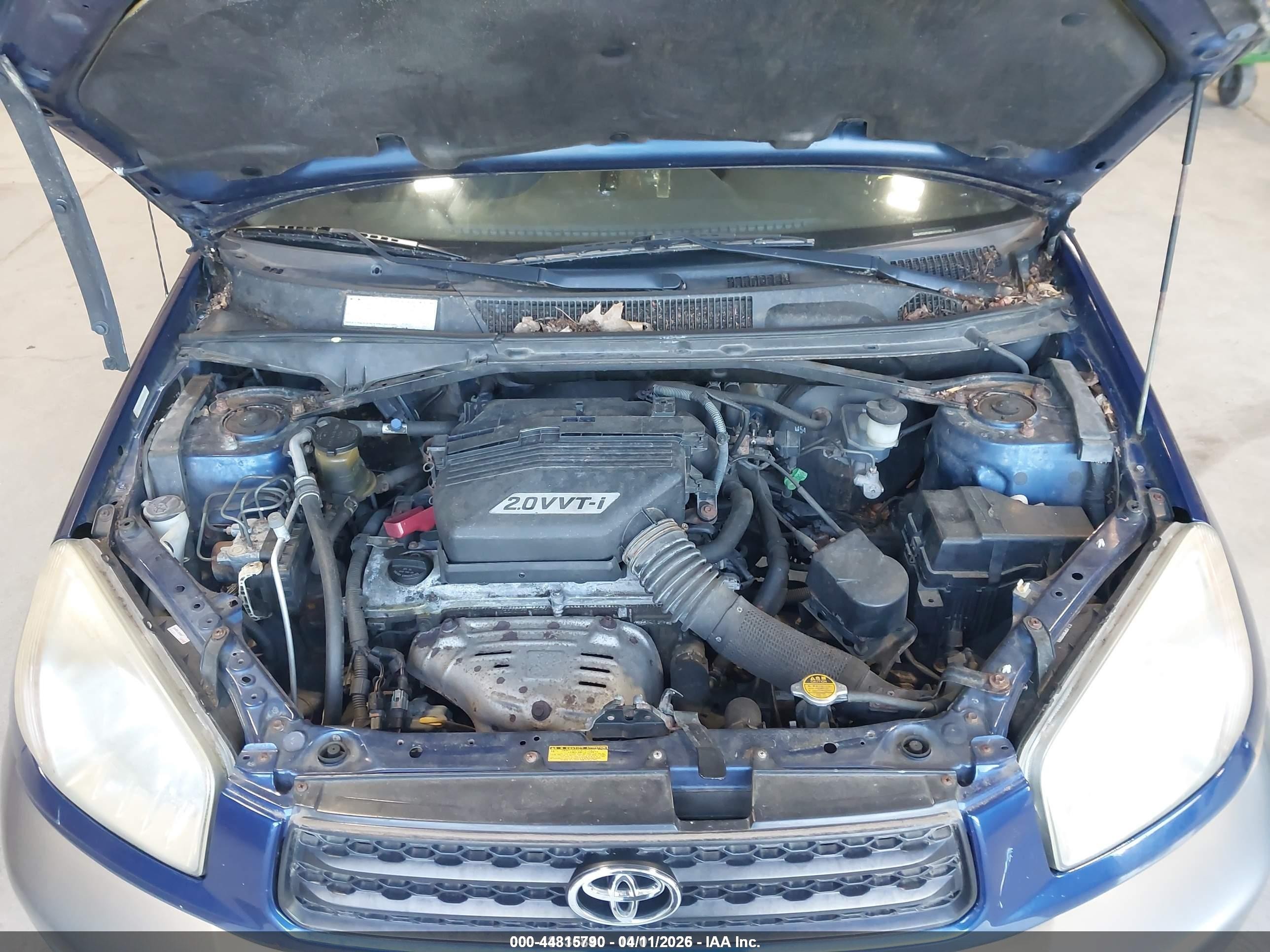 2003 Toyota Rav4   Blue vin: JTEHH20V730261323