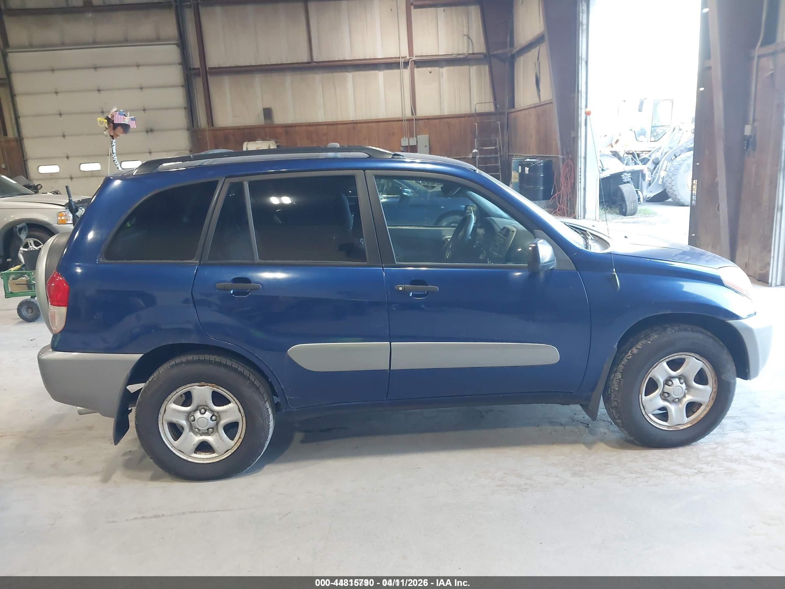 2003 Toyota Rav4   Blue vin: JTEHH20V730261323