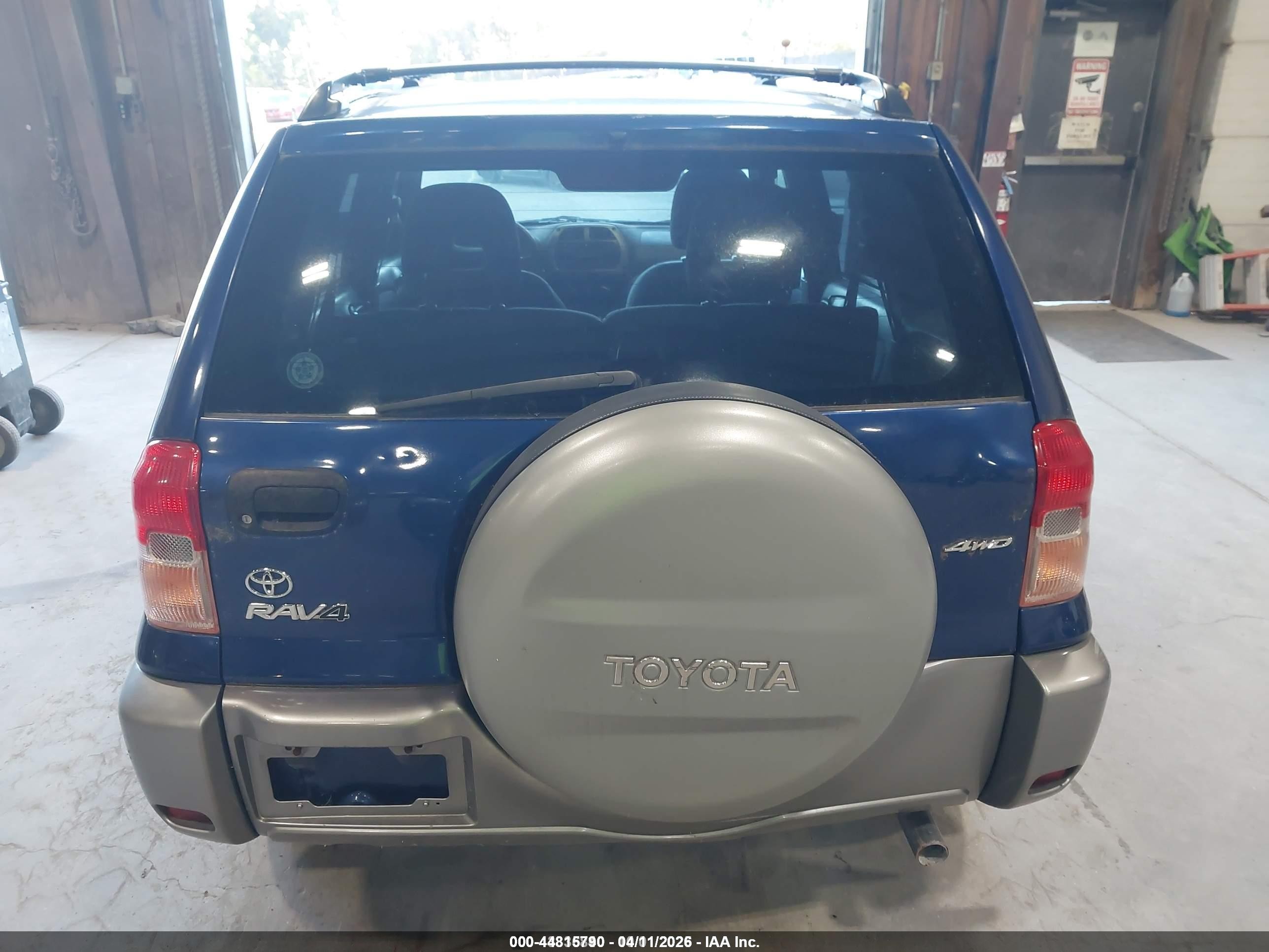 2003 Toyota Rav4   Blue vin: JTEHH20V730261323