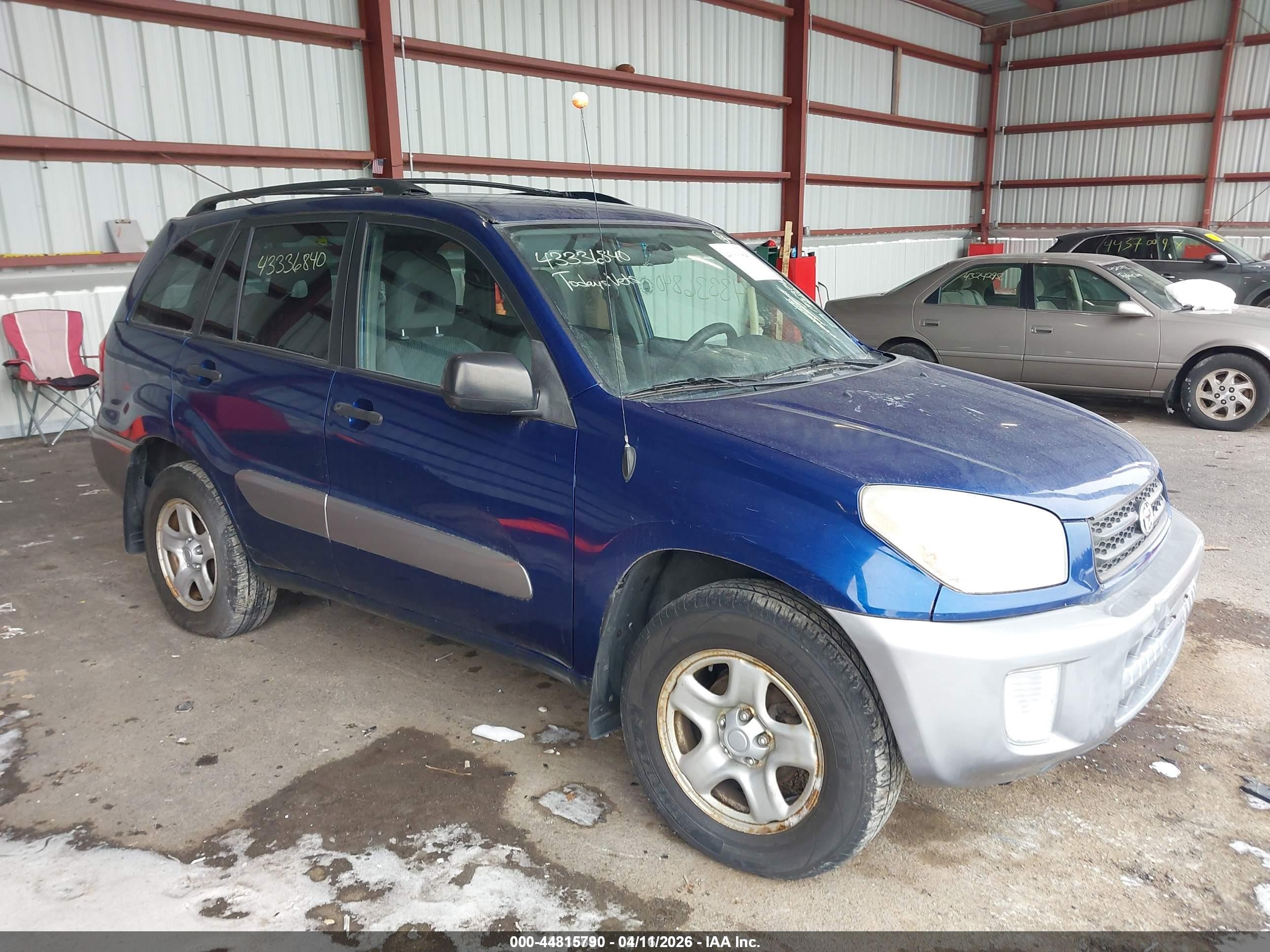 2003 Toyota Rav4   Blue vin: JTEHH20V730261323