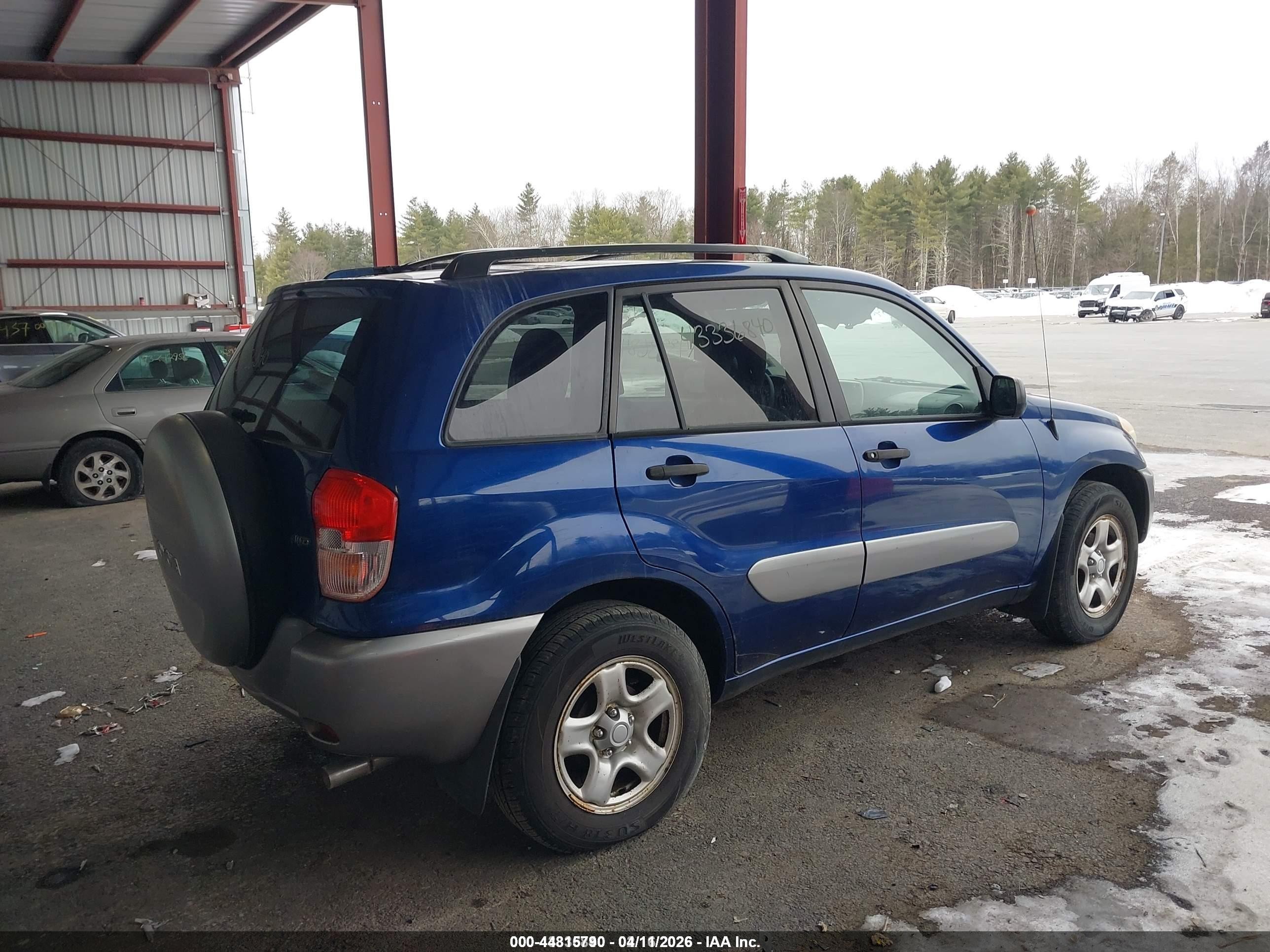 2003 Toyota Rav4   Blue vin: JTEHH20V730261323
