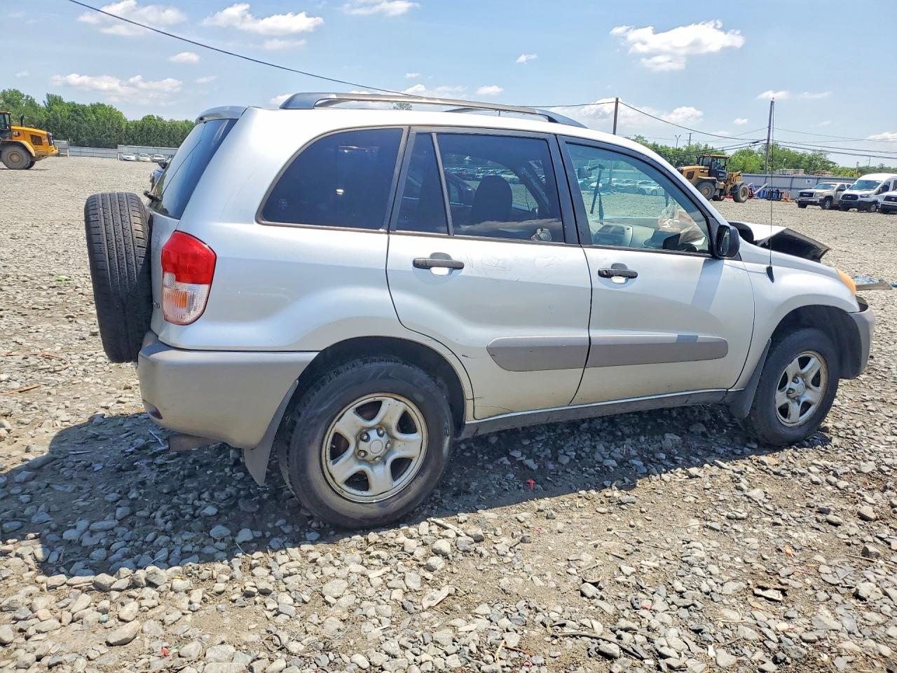 2003 Toyota Rav4 Base Silver vin: JTEHH20V736076170