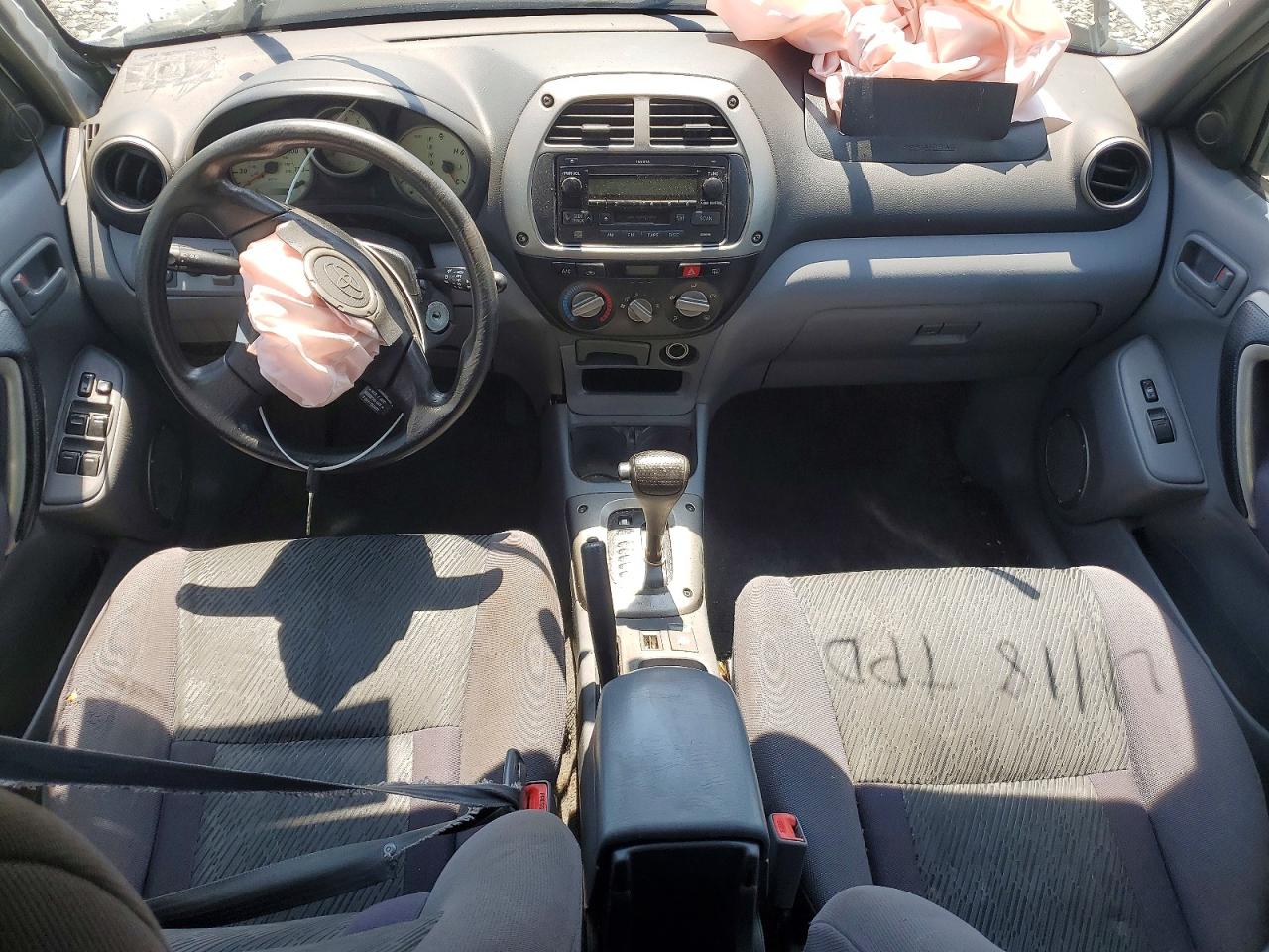 2003 Toyota Rav4 Base Silver vin: JTEHH20V736076170