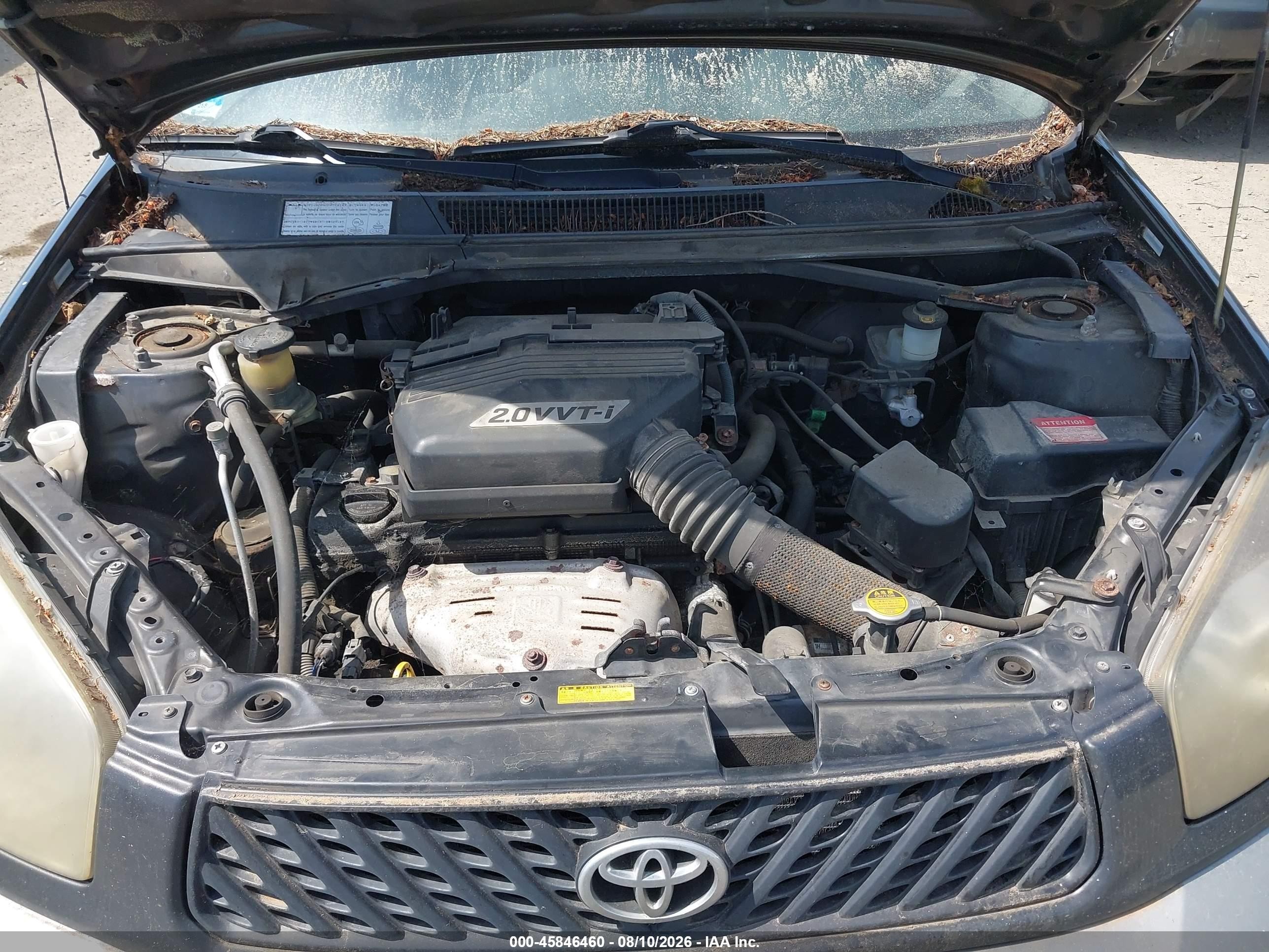 2003 Toyota Rav4   Gray vin: JTEHH20V736082051