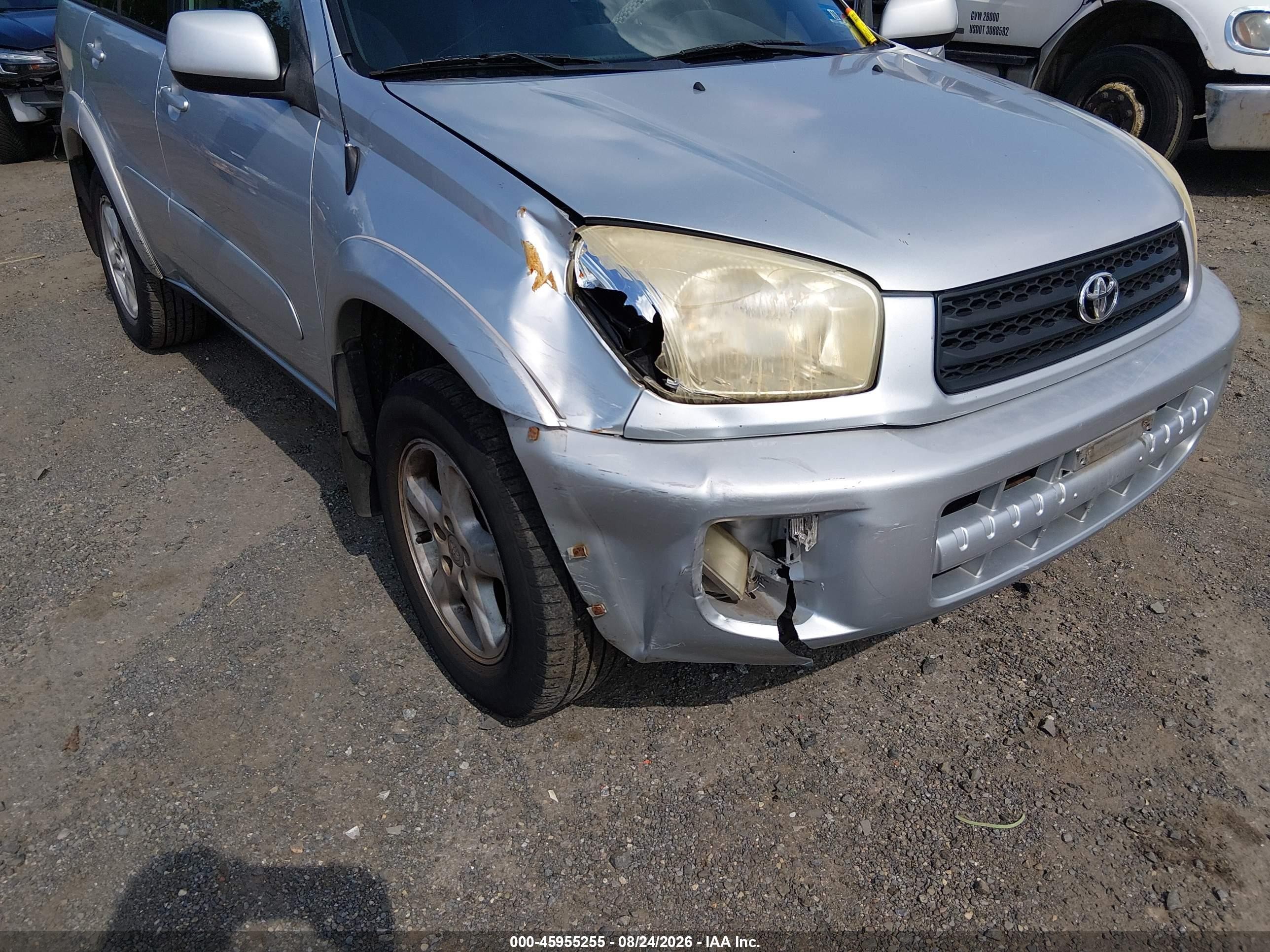 2003 Toyota Rav4   Серебряный vin: JTEHH20V736083782