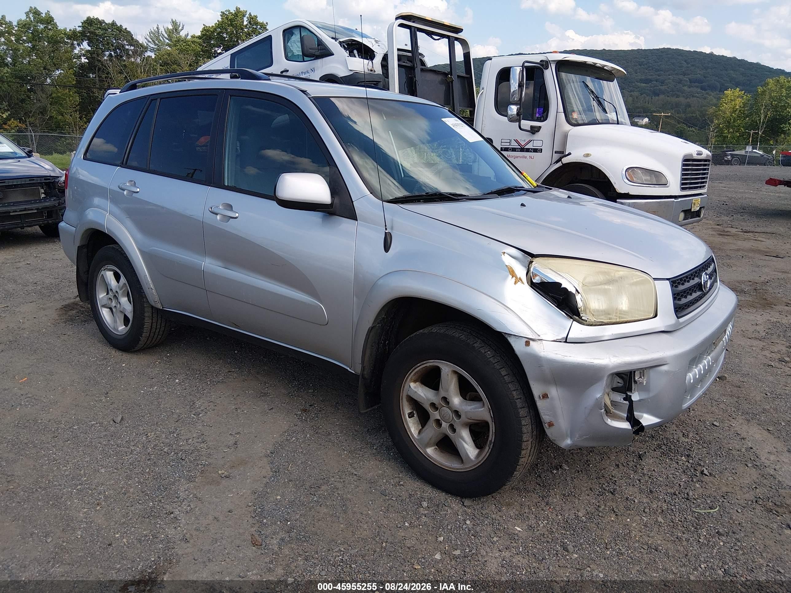 2003 Toyota Rav4   Silver vin: JTEHH20V736083782